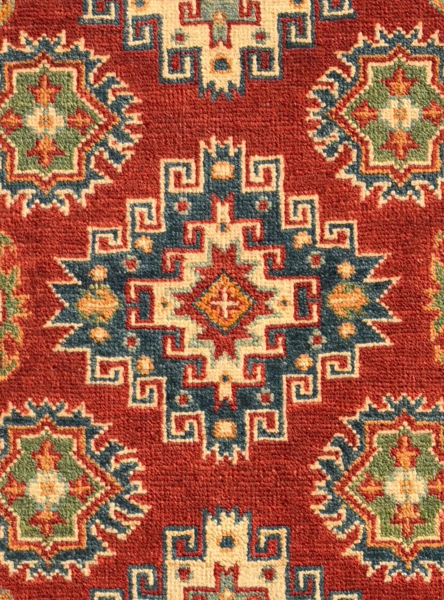 2' 6 x 3' 10 Hand Knotted Kazak Rug