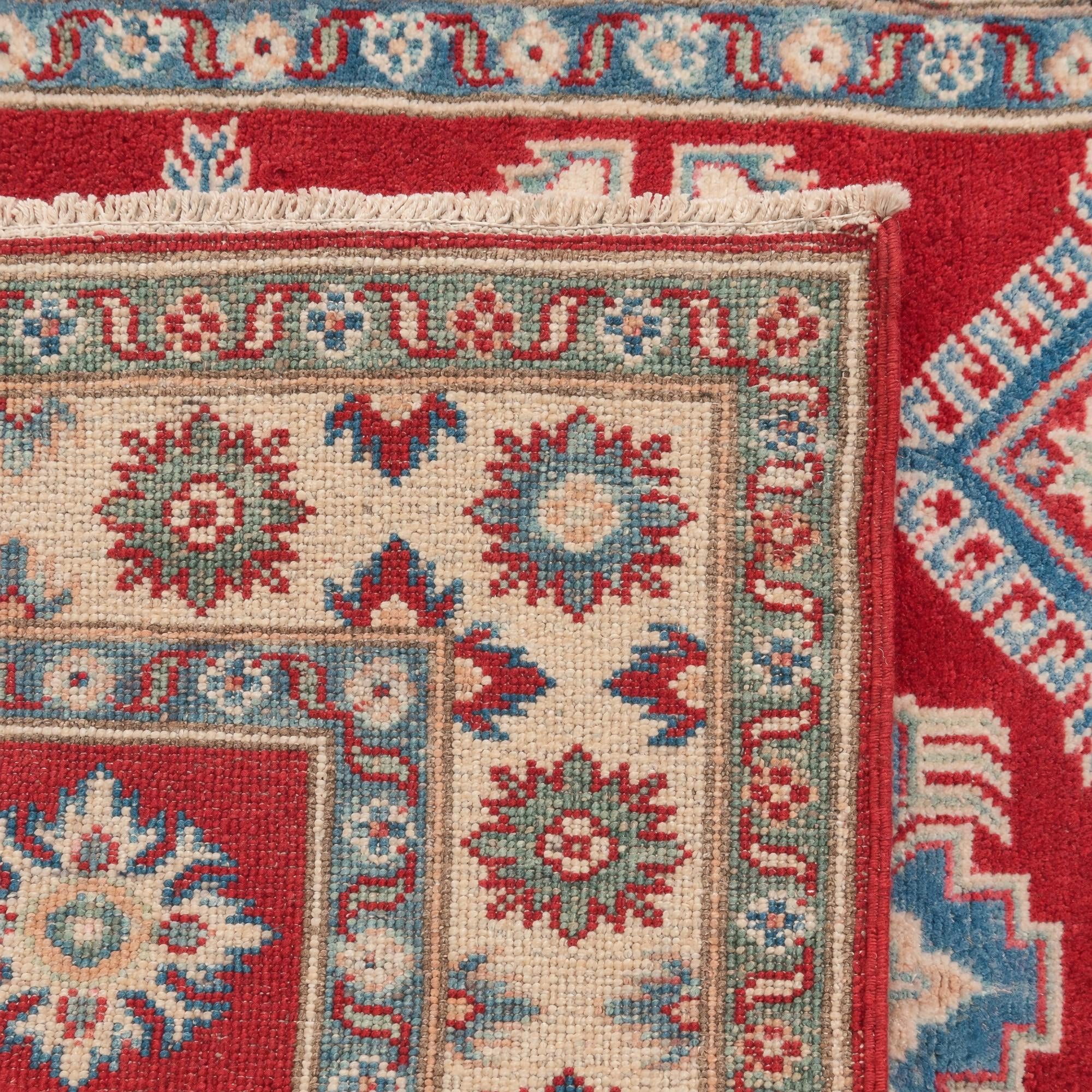 105cm x 150cm Hand Knotted Kazak Rug
