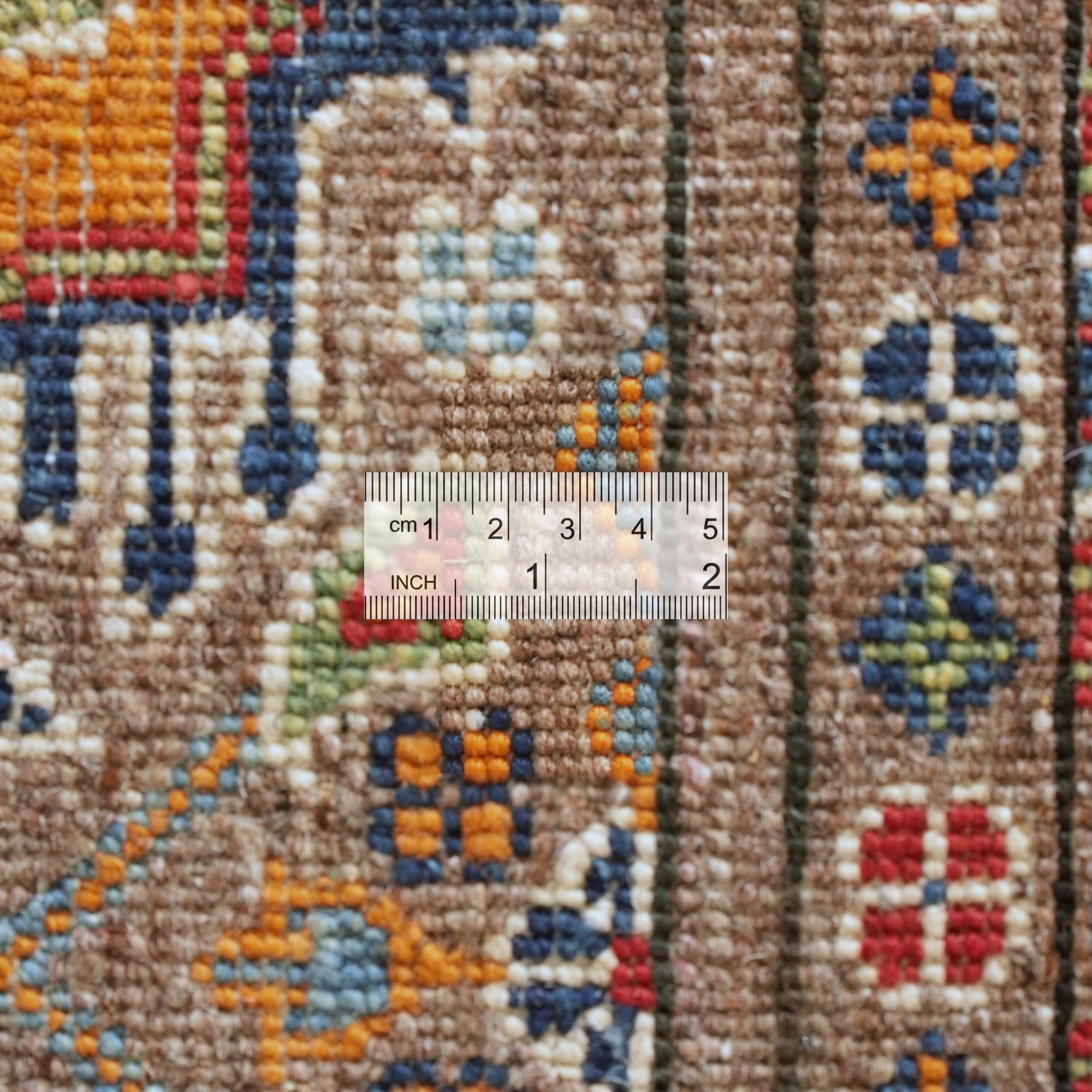 Detail image 9 of 11: 4' 1 x 6' 1 Hand Knotted Kazak Rug