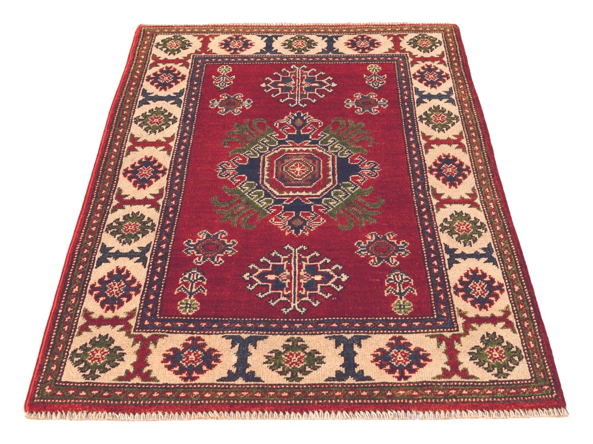 2' 9 x 4' 1 Hand Knotted Kazak Rug