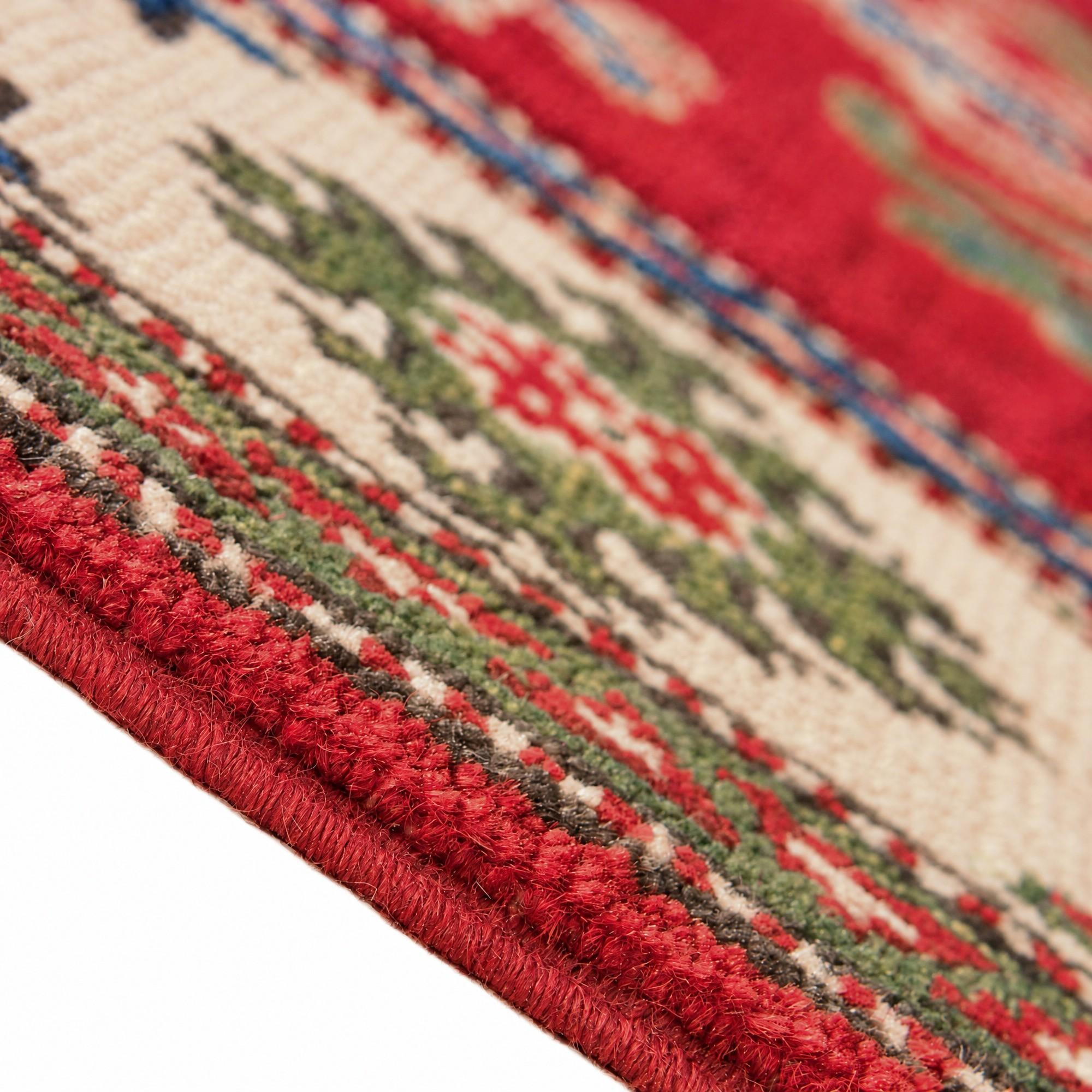 Detail image 7 of 11: 2' 9 x 4' 1 Hand Knotted Kazak Rug