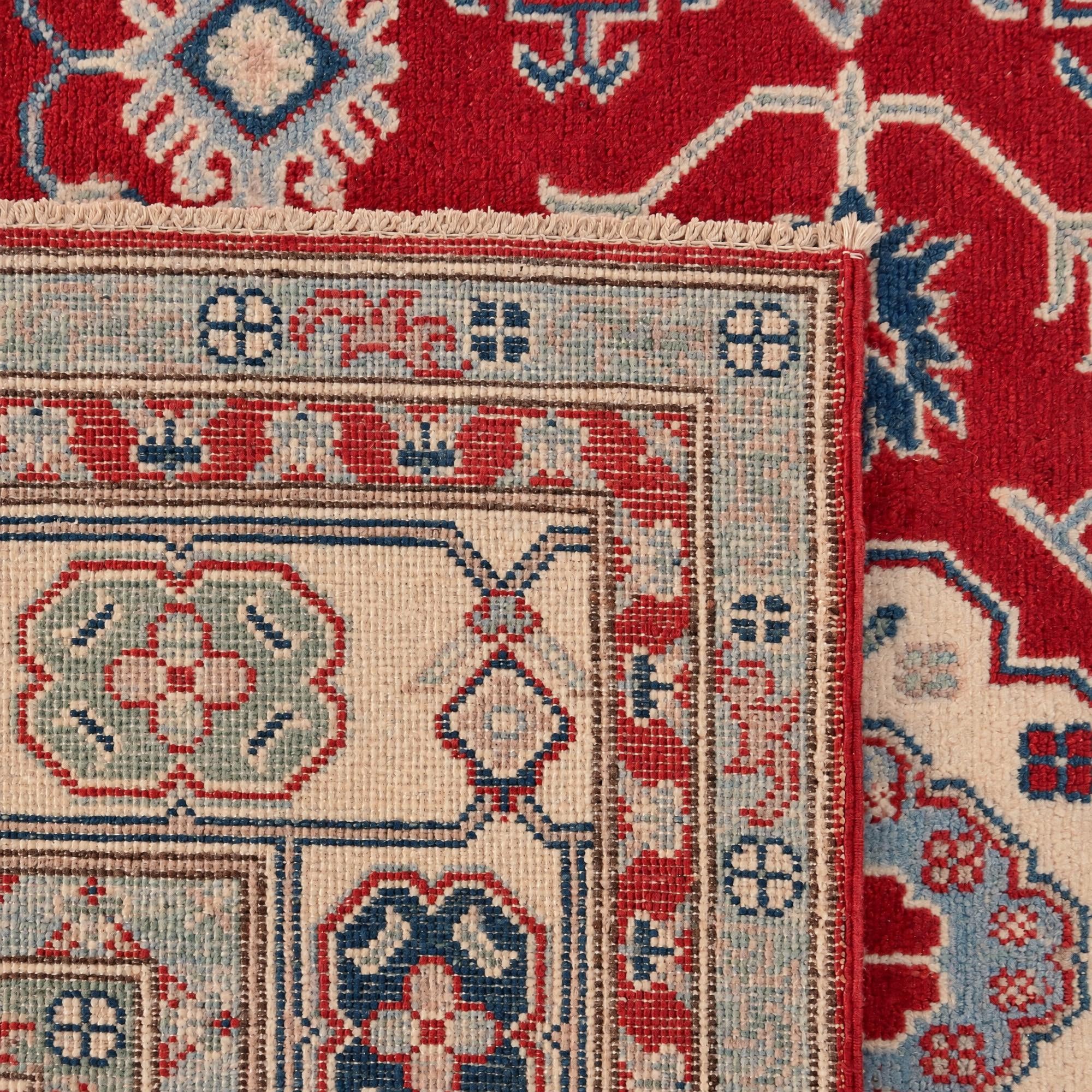 155cm x 210cm Handgeknüpft Kazak Teppich