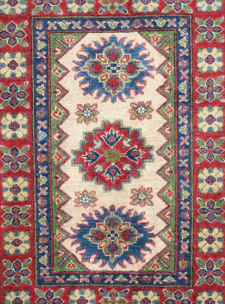 2' 9 x 3' 9 Hand Knotted Kazak Rug