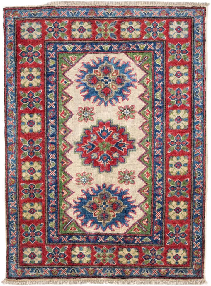 2' 9 x 3' 9 Hand Knotted Kazak Rug