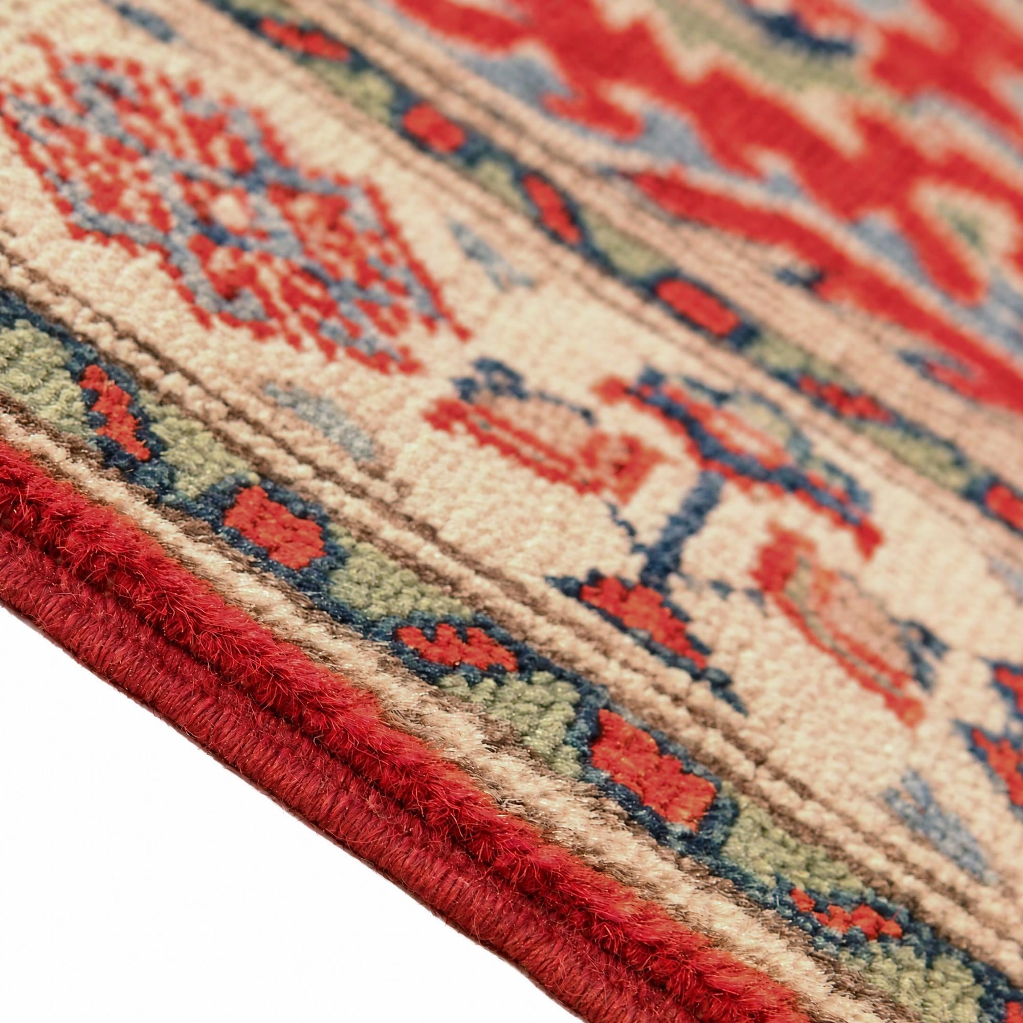 80cm x 125cm Hand Knotted Kazak Rug