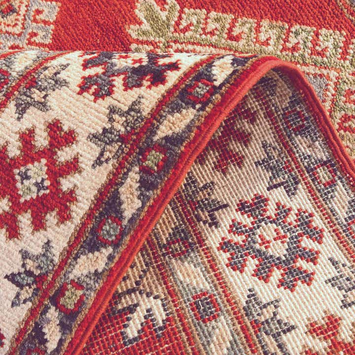 2' 7 x 4' Hand Knotted Kazak Rug