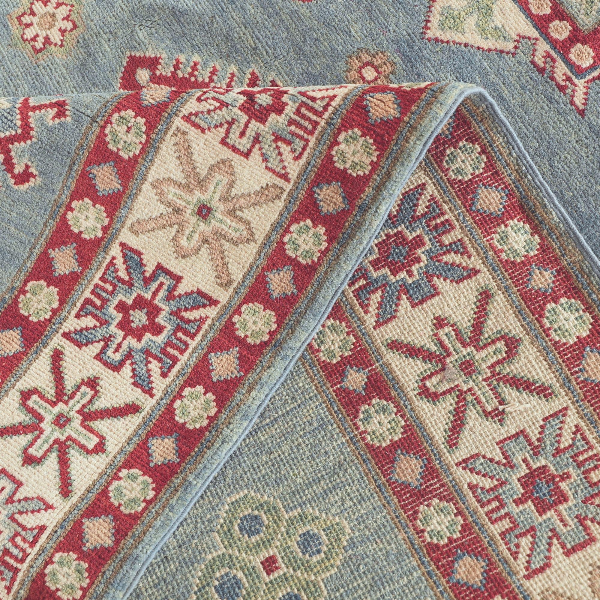 Detail image 9 of 12: 5' 1 x 6' 10 Hand Knotted Kazak Rug