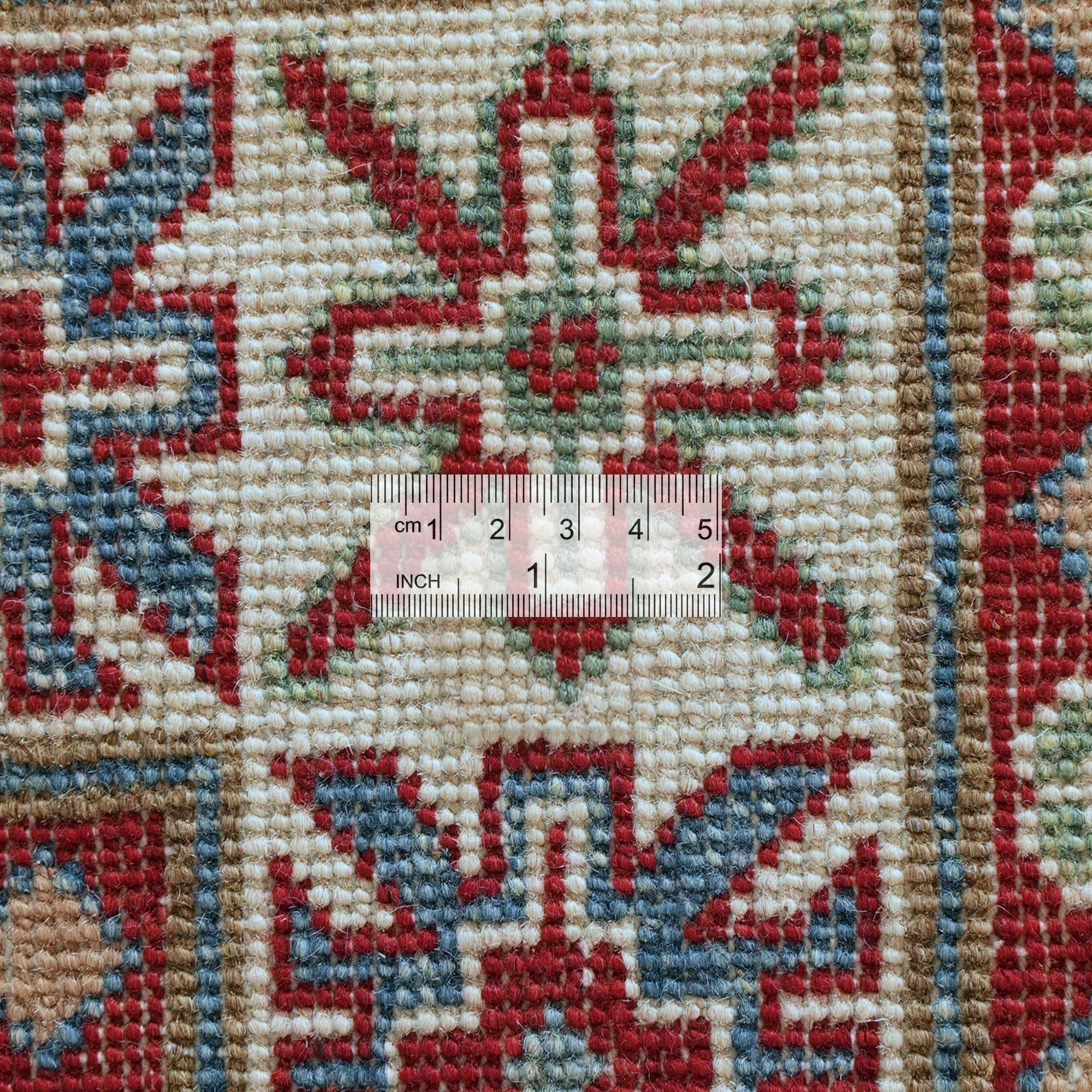 Detail image 10 of 12: 5' 1 x 6' 10 Hand Knotted Kazak Rug