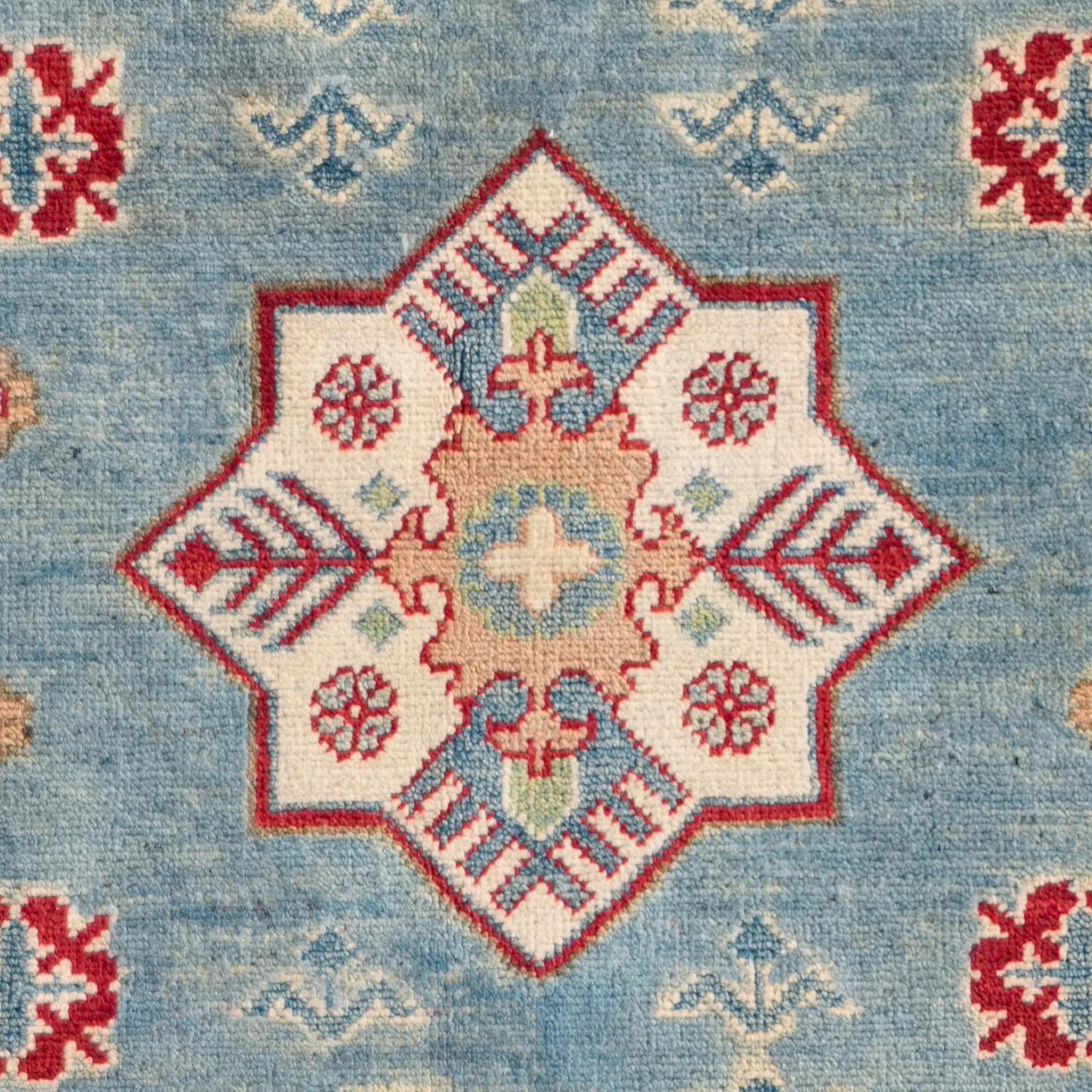 Detail image 11 of 12: 5' 1 x 6' 10 Hand Knotted Kazak Rug
