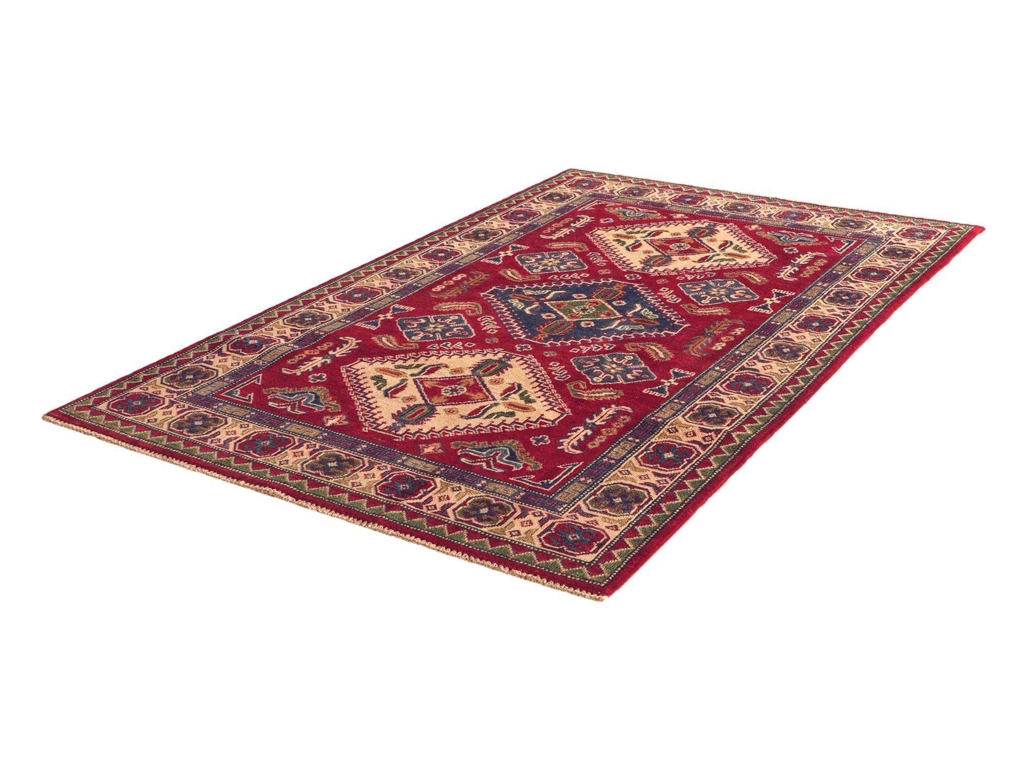 120cm x 185cm Hand Knotted Kazak Rug