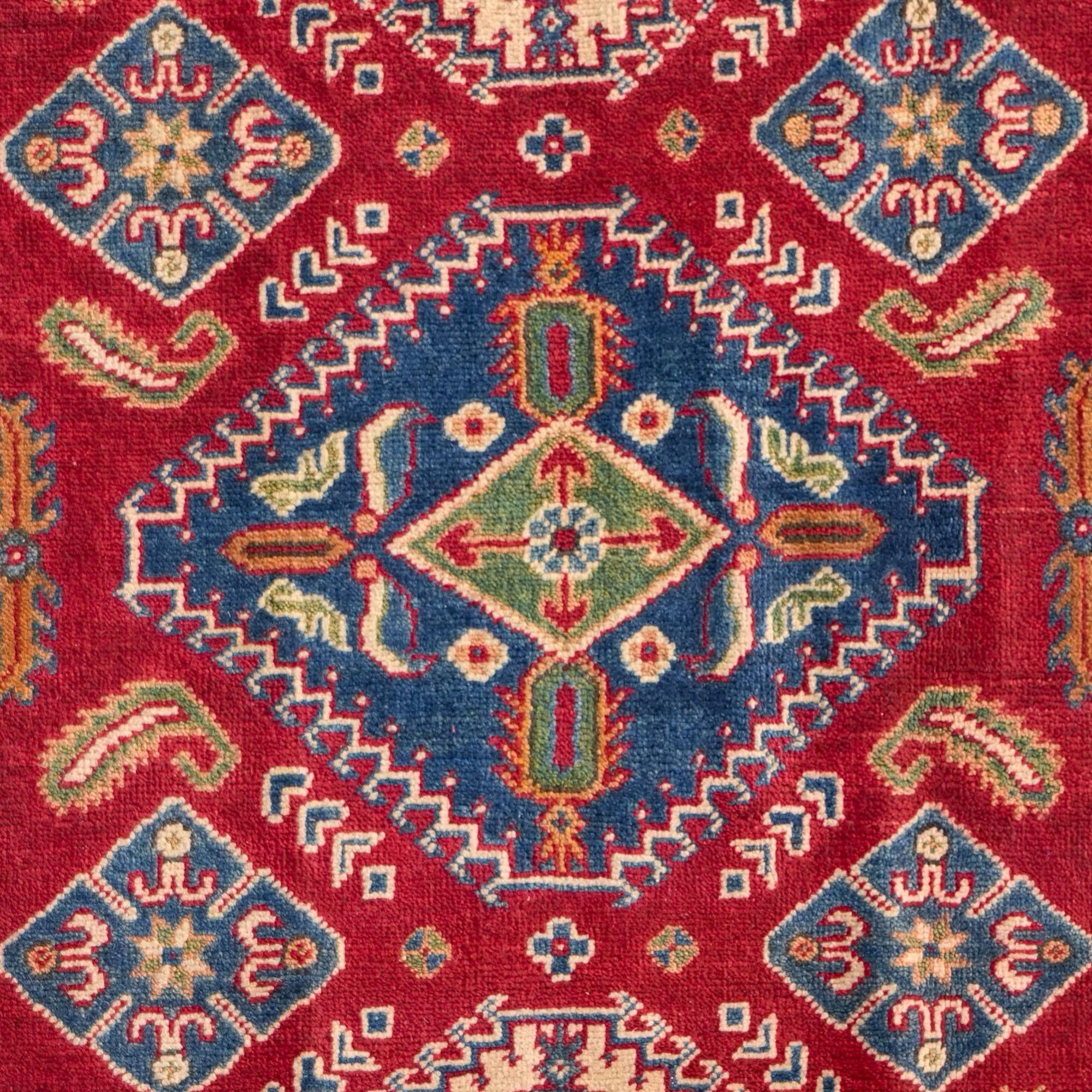 120cm x 185cm Hand Knotted Kazak Rug