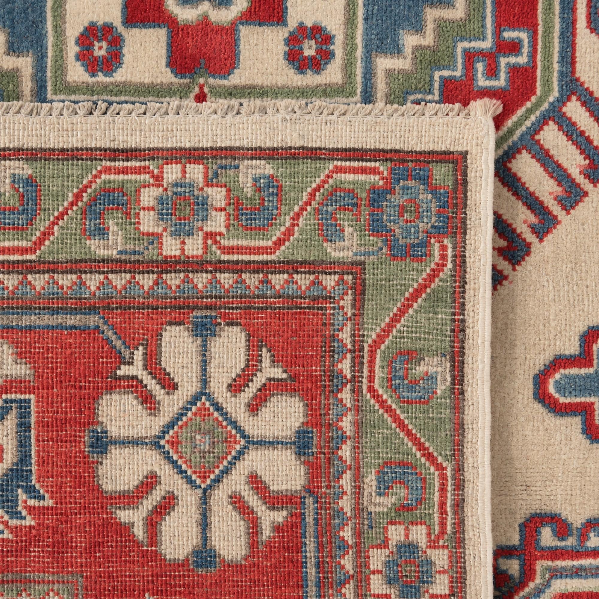 245cm x 300cm Hand Knotted Kazak Rug