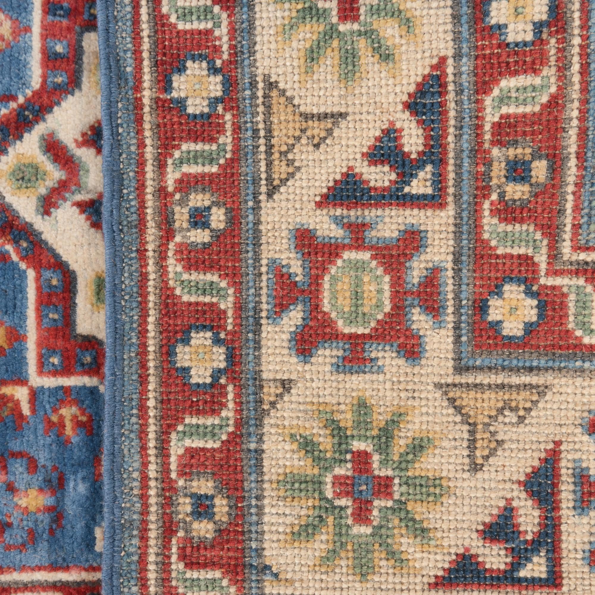 80cm x 125cm Hand Knotted Kazak Rug