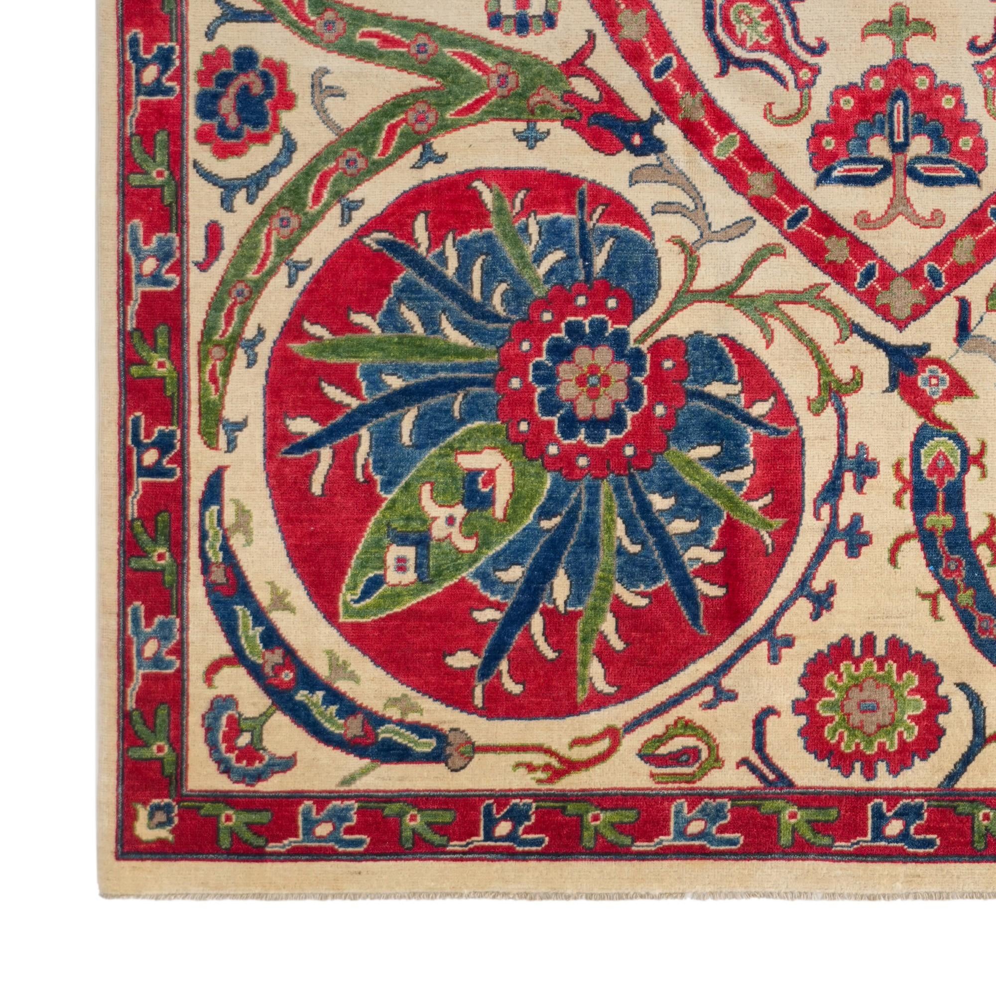 210cm x 300cm Handgeknüpft Kazak Teppich
