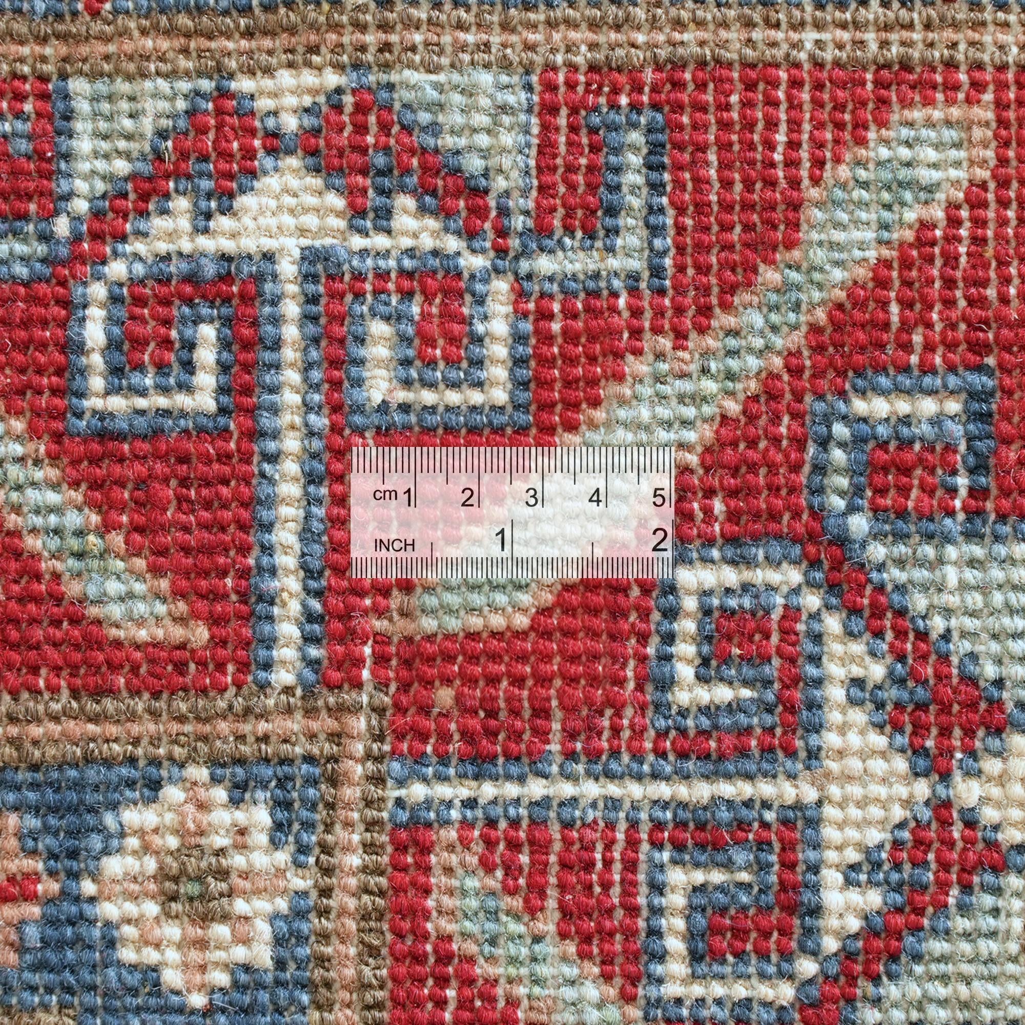 Detail image 10 of 12: 5' 1 x 6' 9 Hand Knotted Kazak Rug