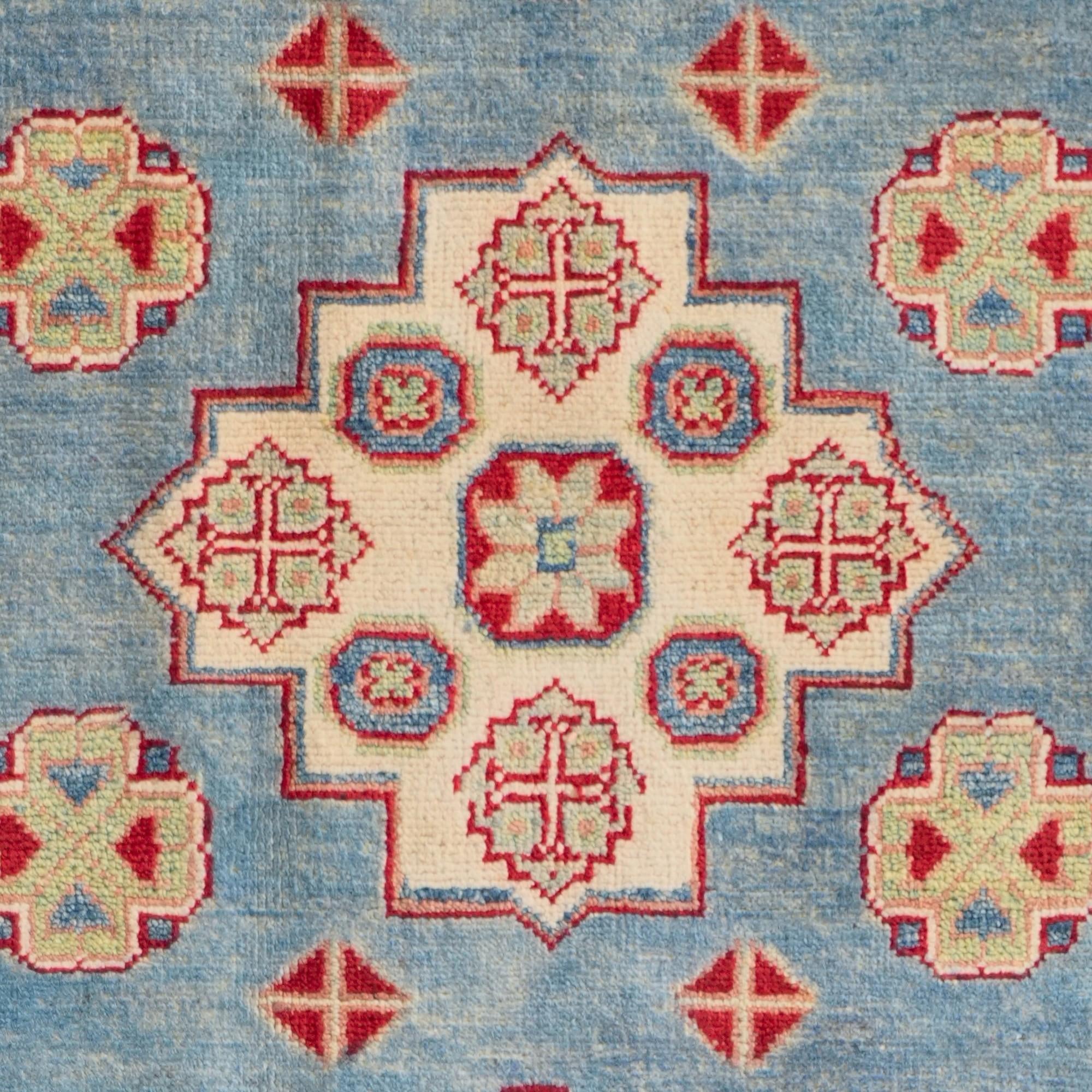 Detail image 11 of 12: 5' 1 x 6' 9 Hand Knotted Kazak Rug