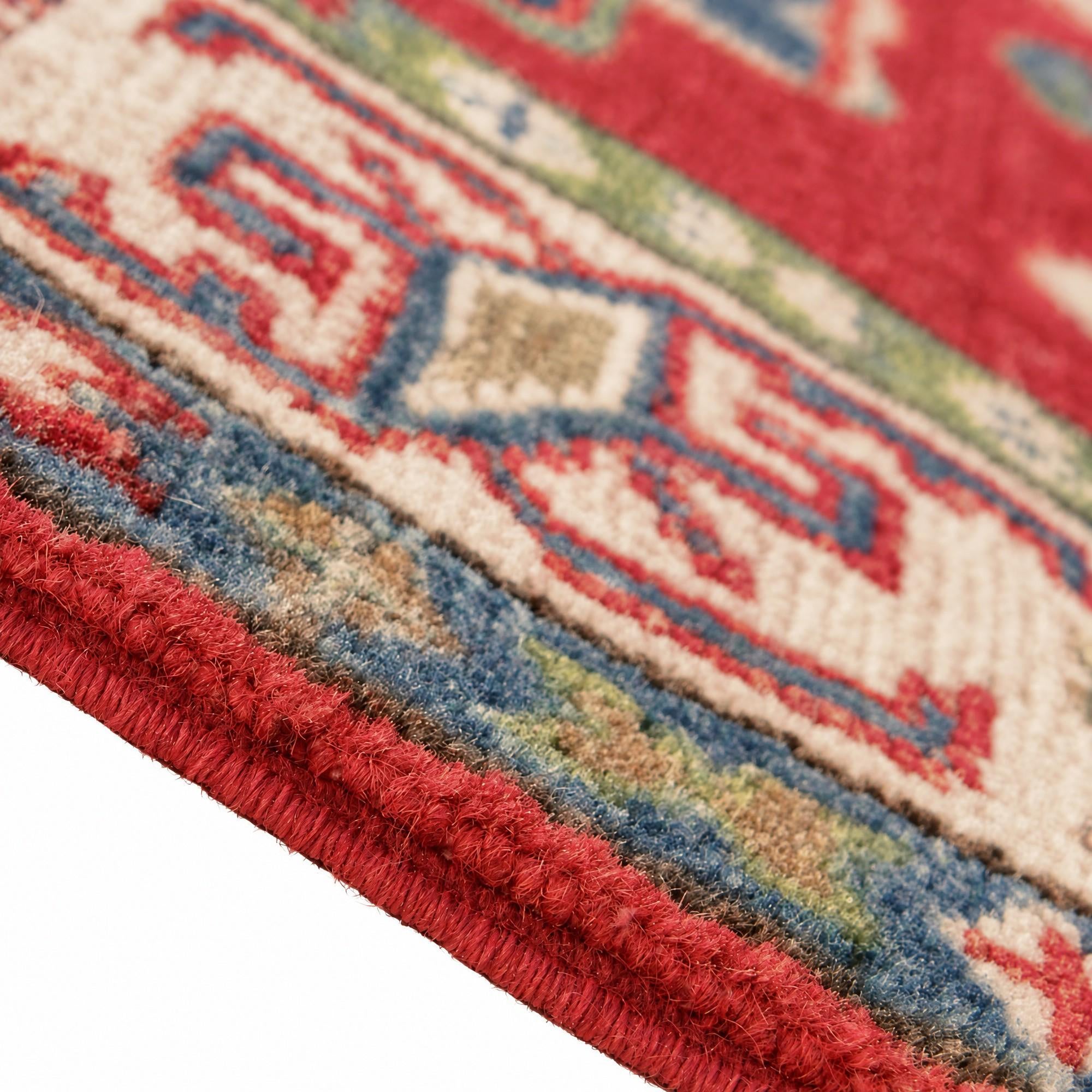 105cm x 150cm Hand Knotted Kazak Rug
