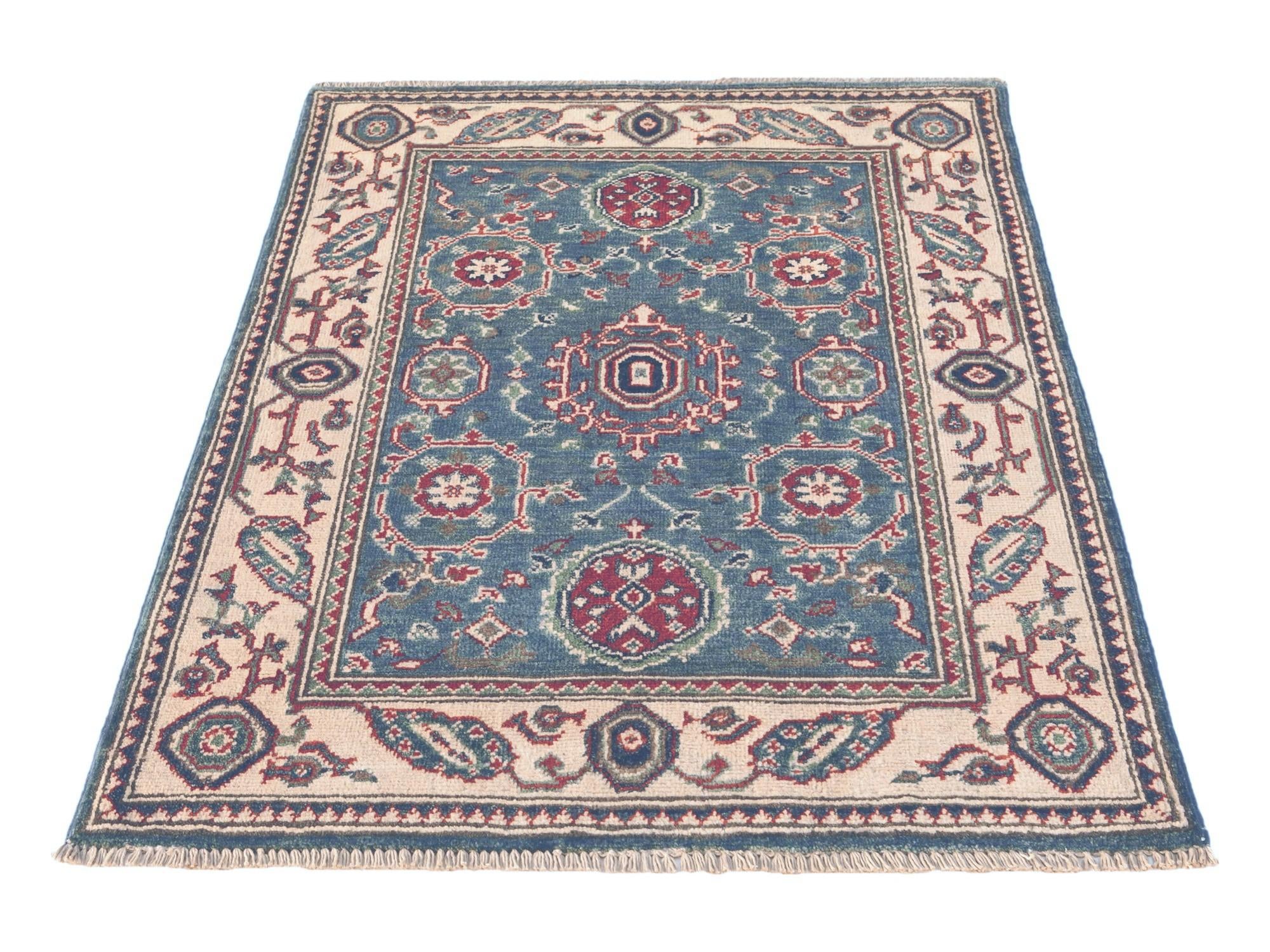 2' 10 x 3' 11 Hand Knotted Kazak Rug
