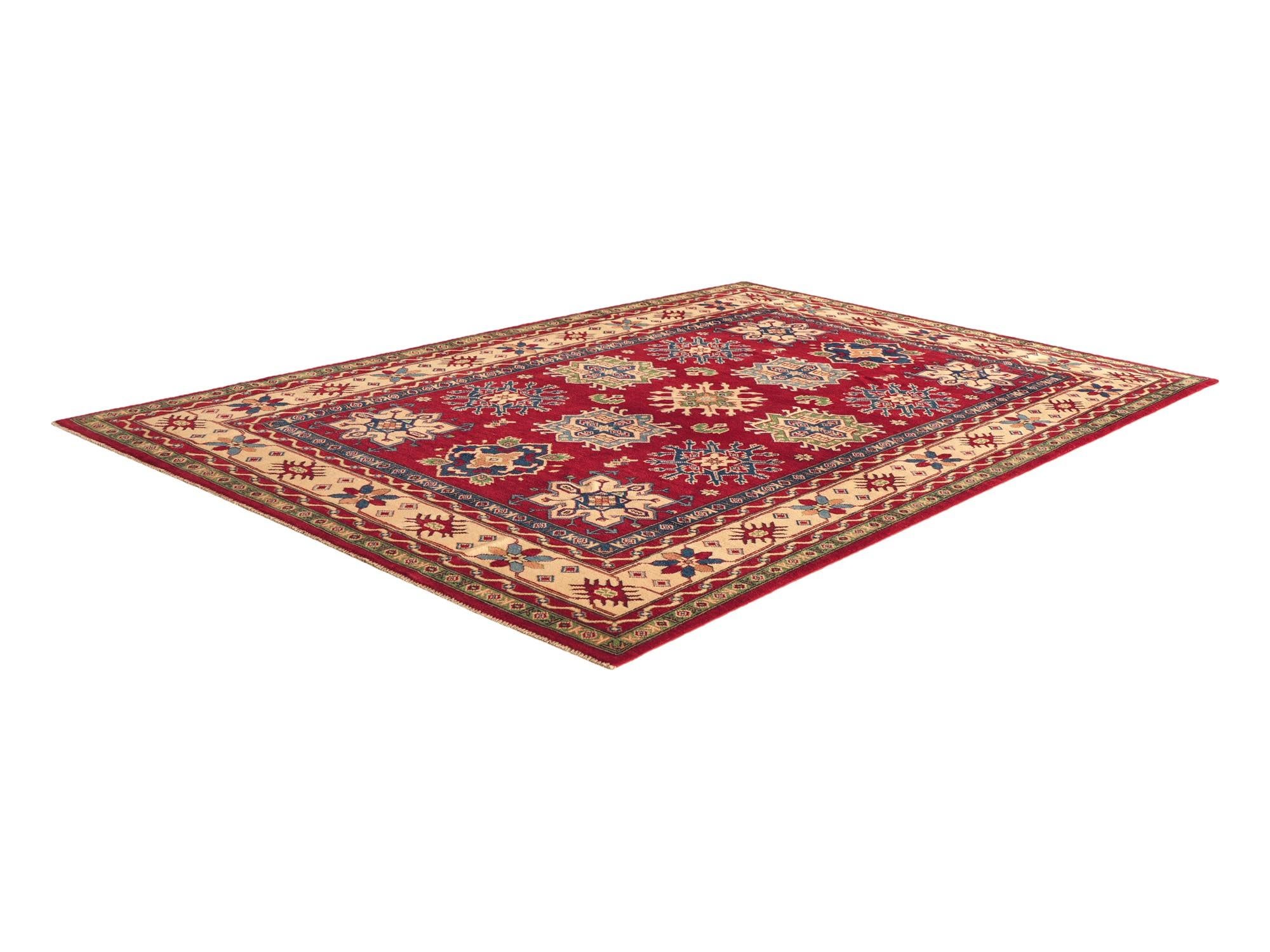 Detail image 4 of 10: 6' 3 x 9' 2 Hand Knotted Kazak Rug