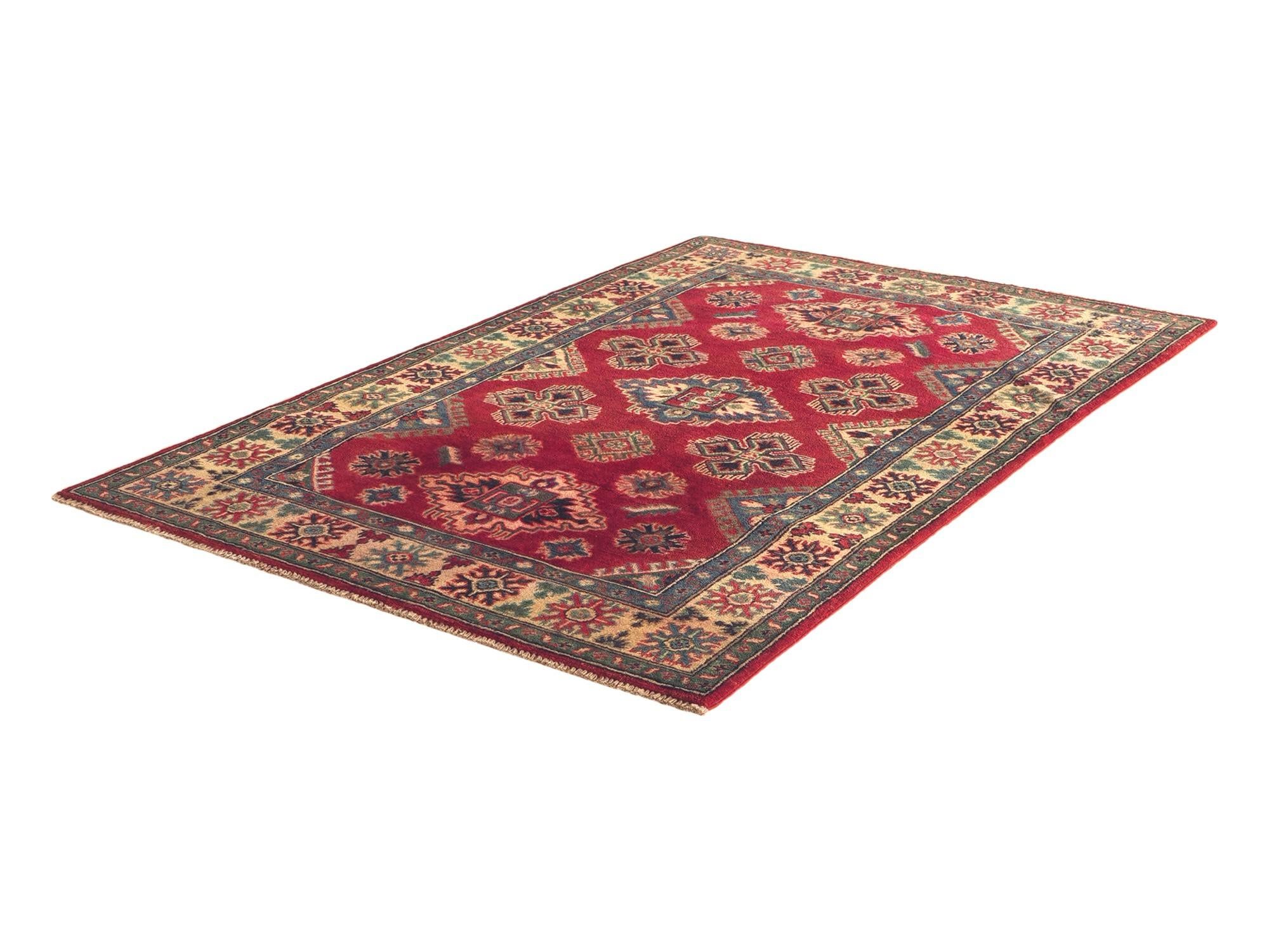 Detail image 4 of 12: 4' x 6' 2 Hand Knotted Kazak Rug