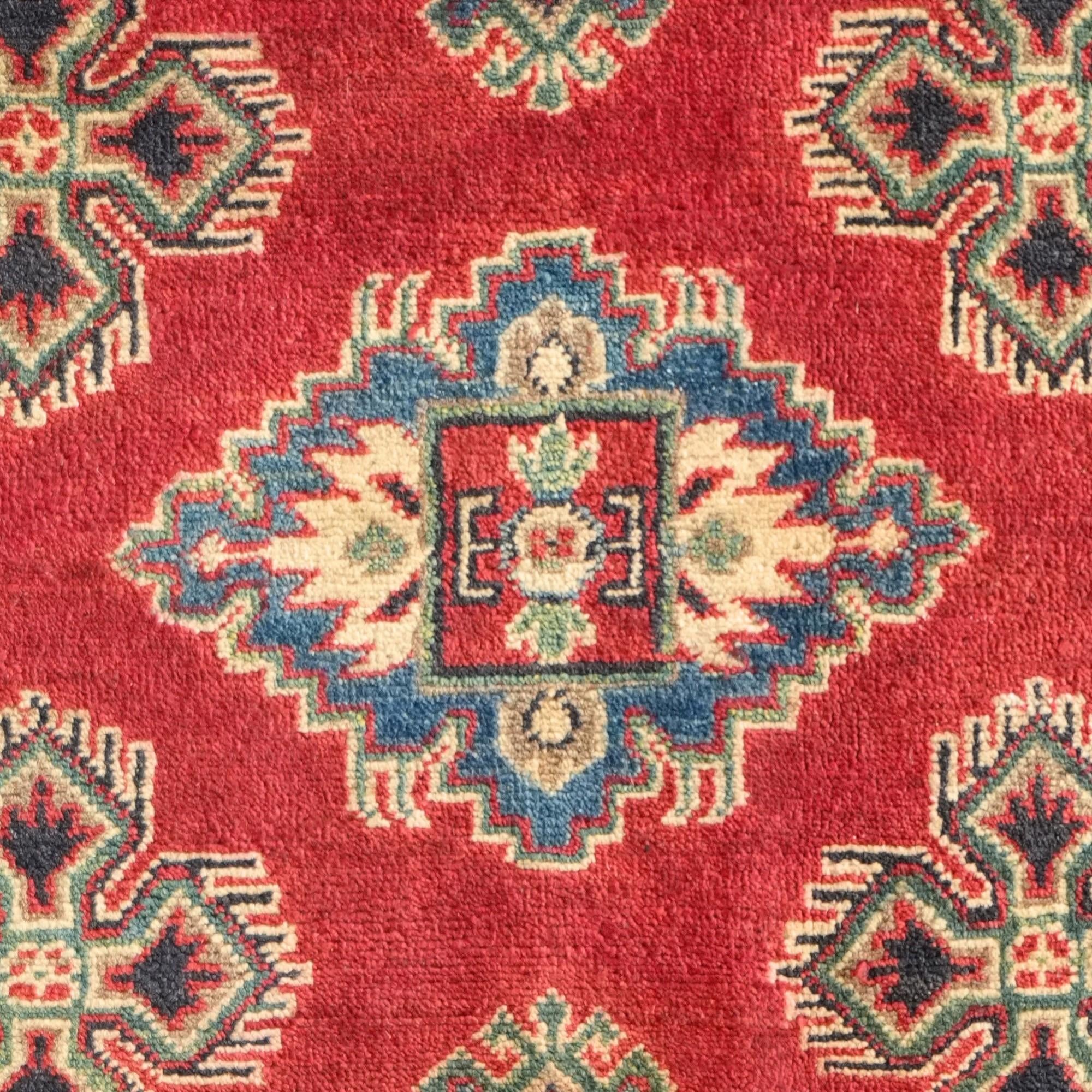 Detail image 11 of 12: 4' x 6' 2 Hand Knotted Kazak Rug