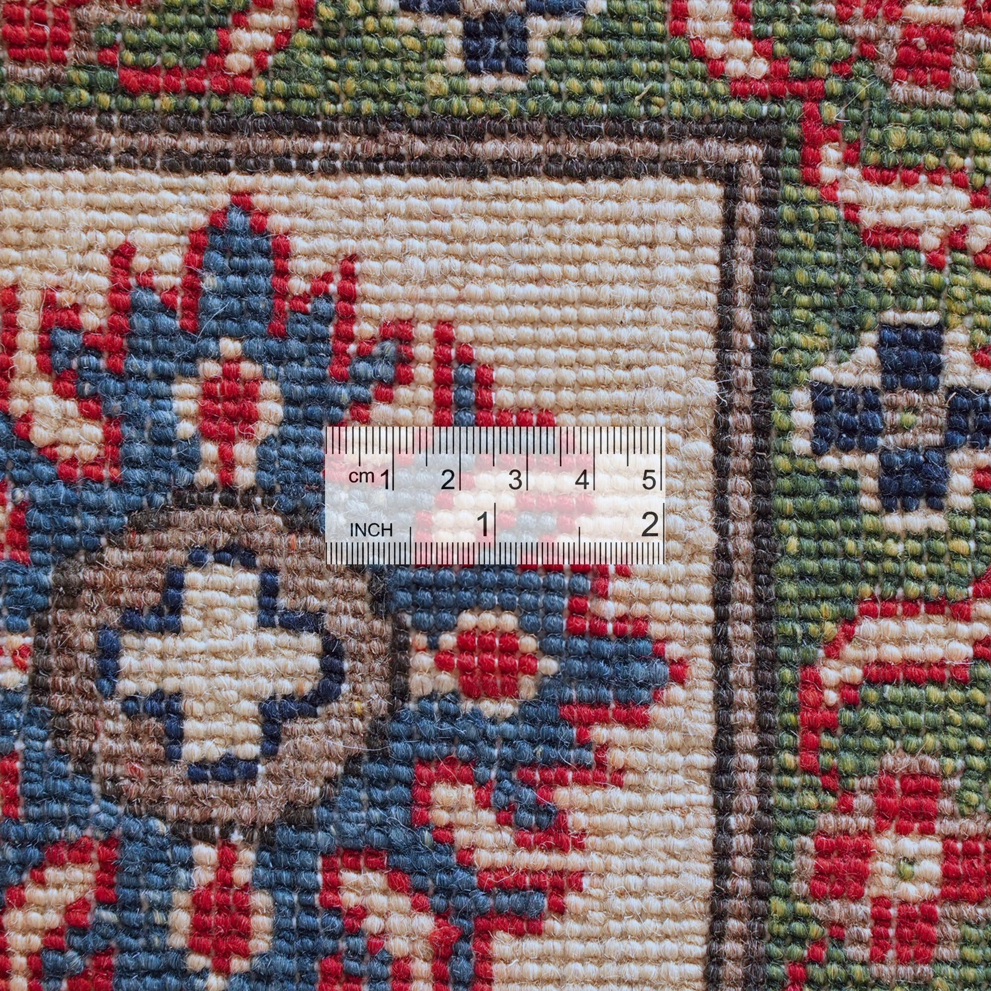 Detail image 9 of 10: 5' 11 x 9' 4 Hand Knotted Kazak Rug