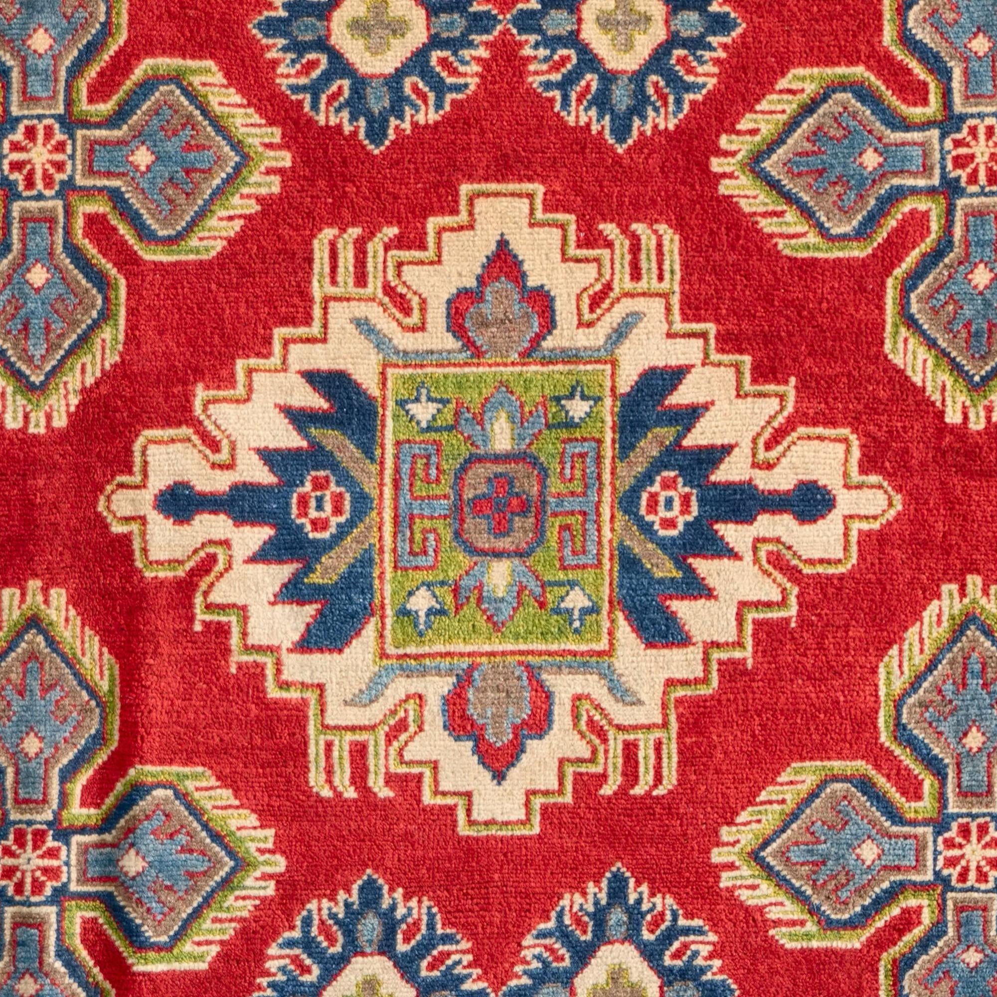Detail image 10 of 10: 5' 11 x 9' 4 Hand Knotted Kazak Rug