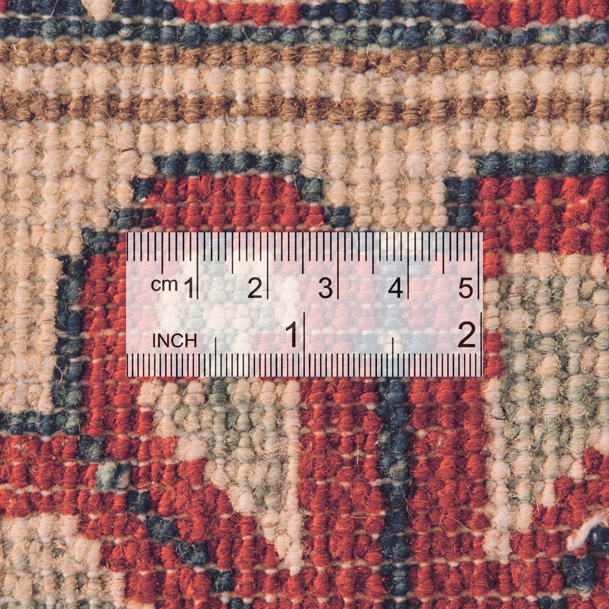8' 1 x 9' 11 Hand Knotted Kazak Rug