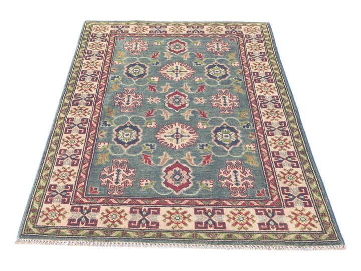 3' 2 x 5' Hand Knotted Kazak Rug