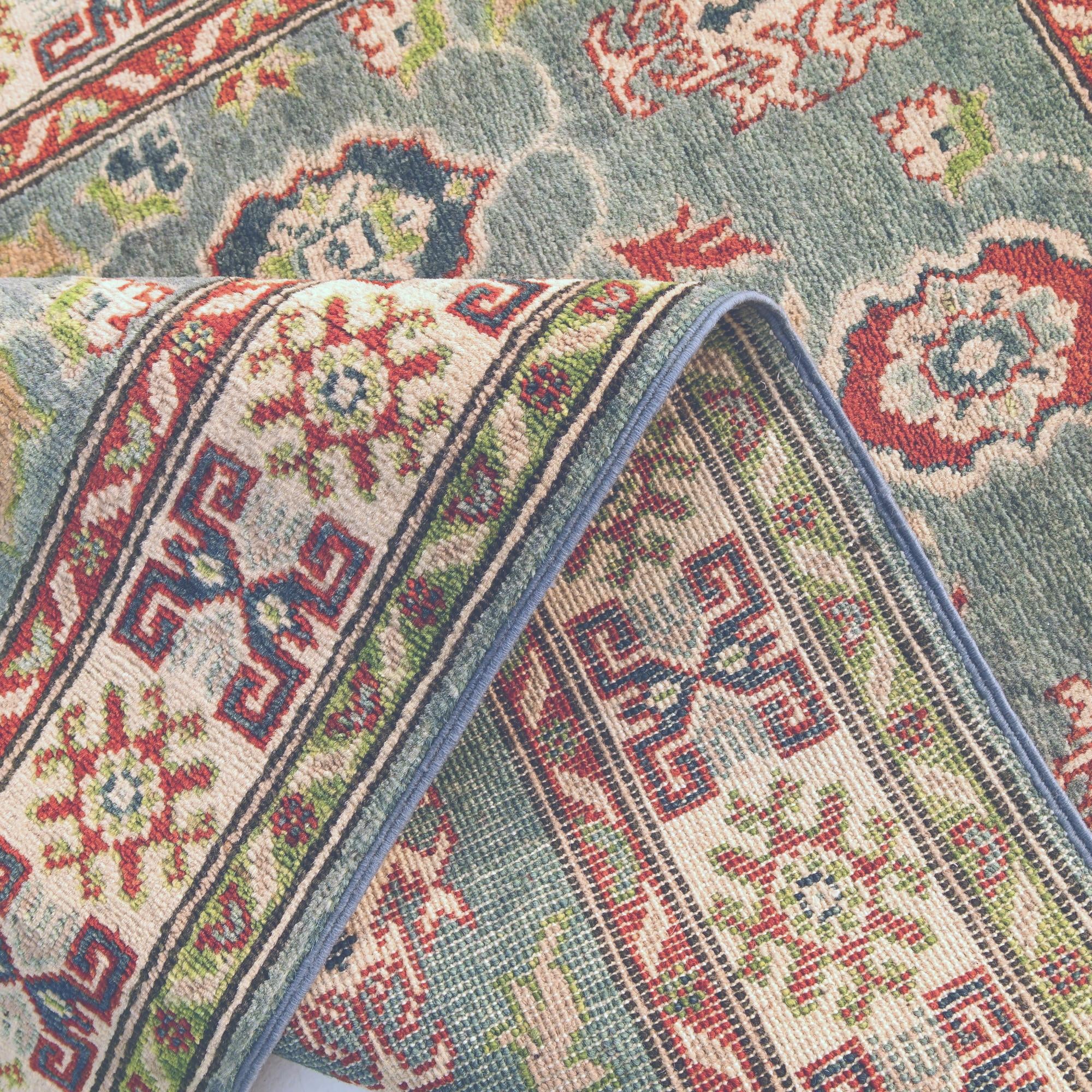 3' 2 x 5' Hand Knotted Kazak Rug