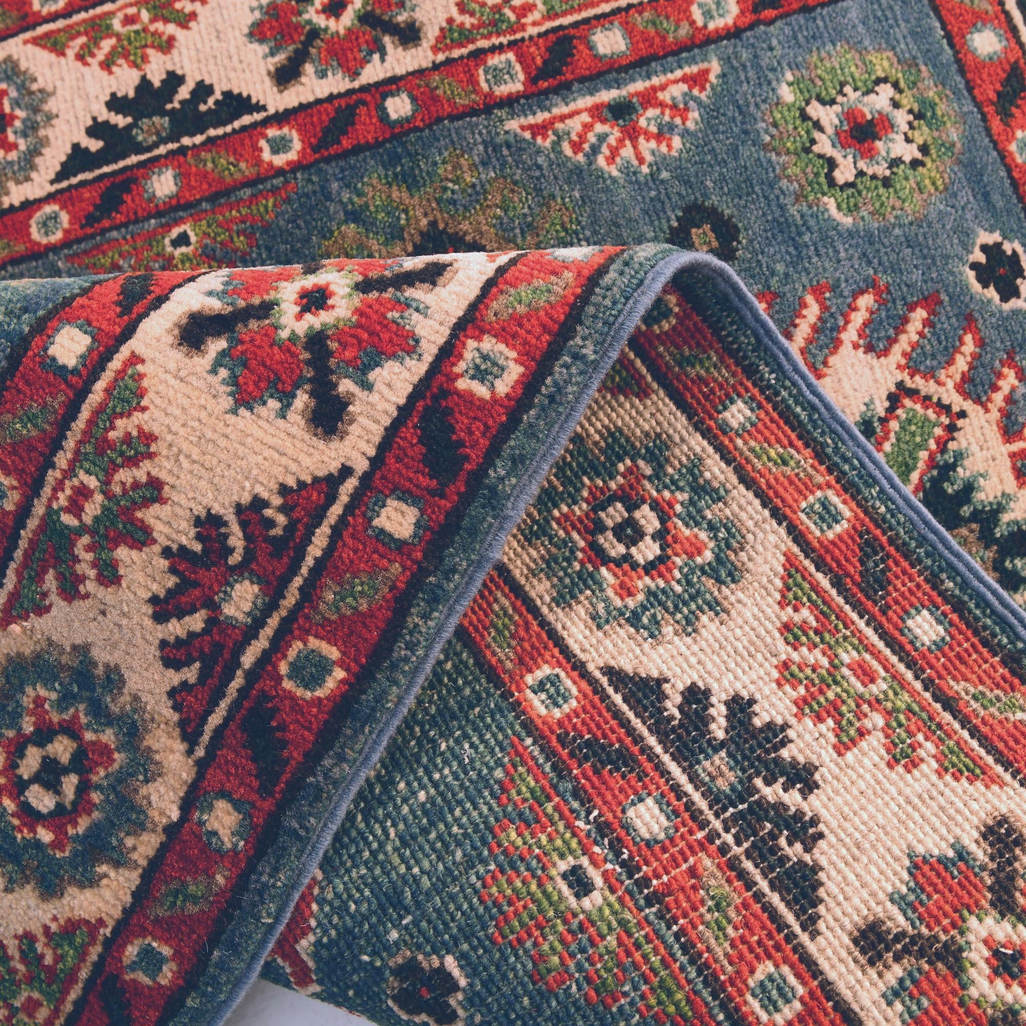 2' 8 x 4' Hand Knotted Kazak Rug
