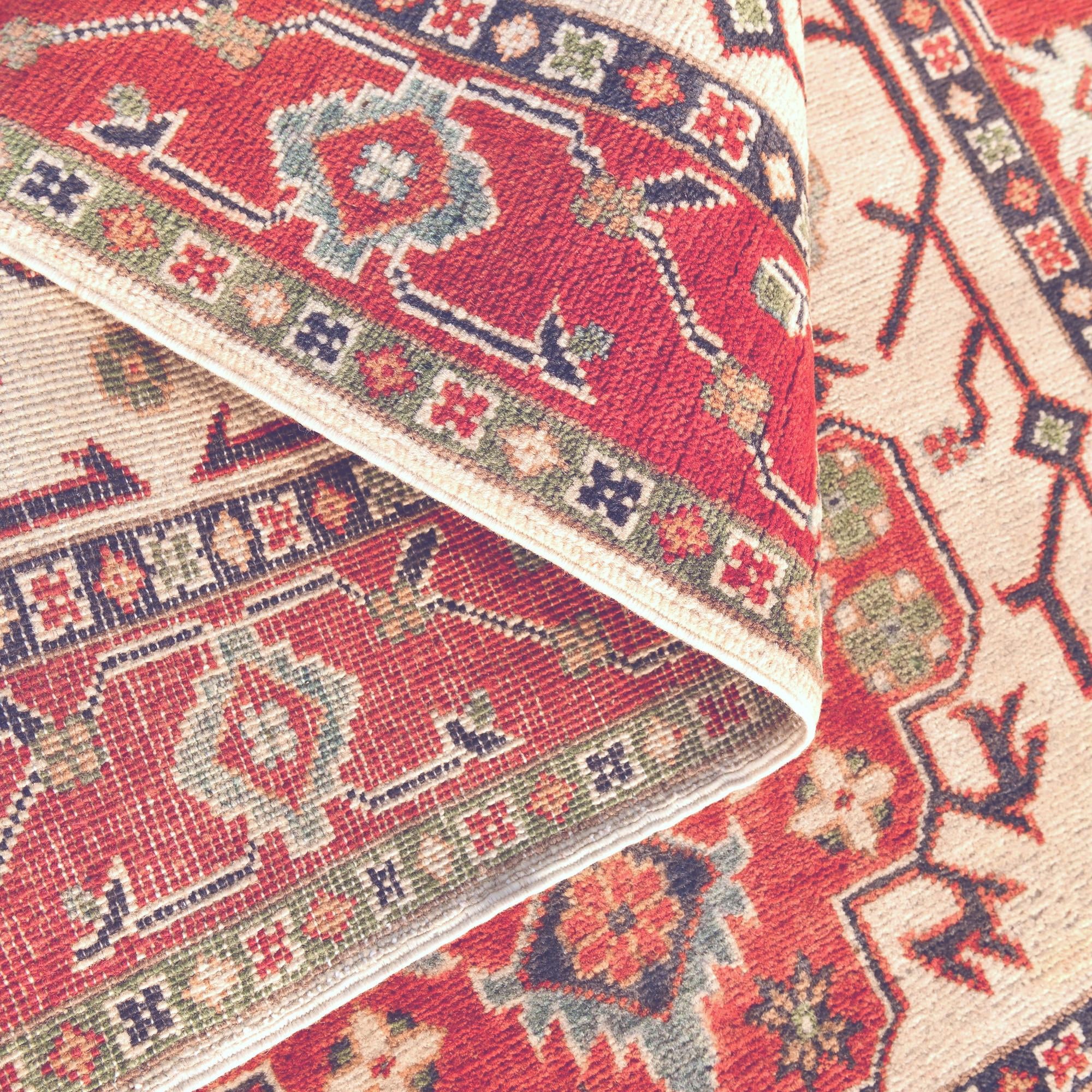 3' 3 x 5' Hand Knotted Kazak Rug