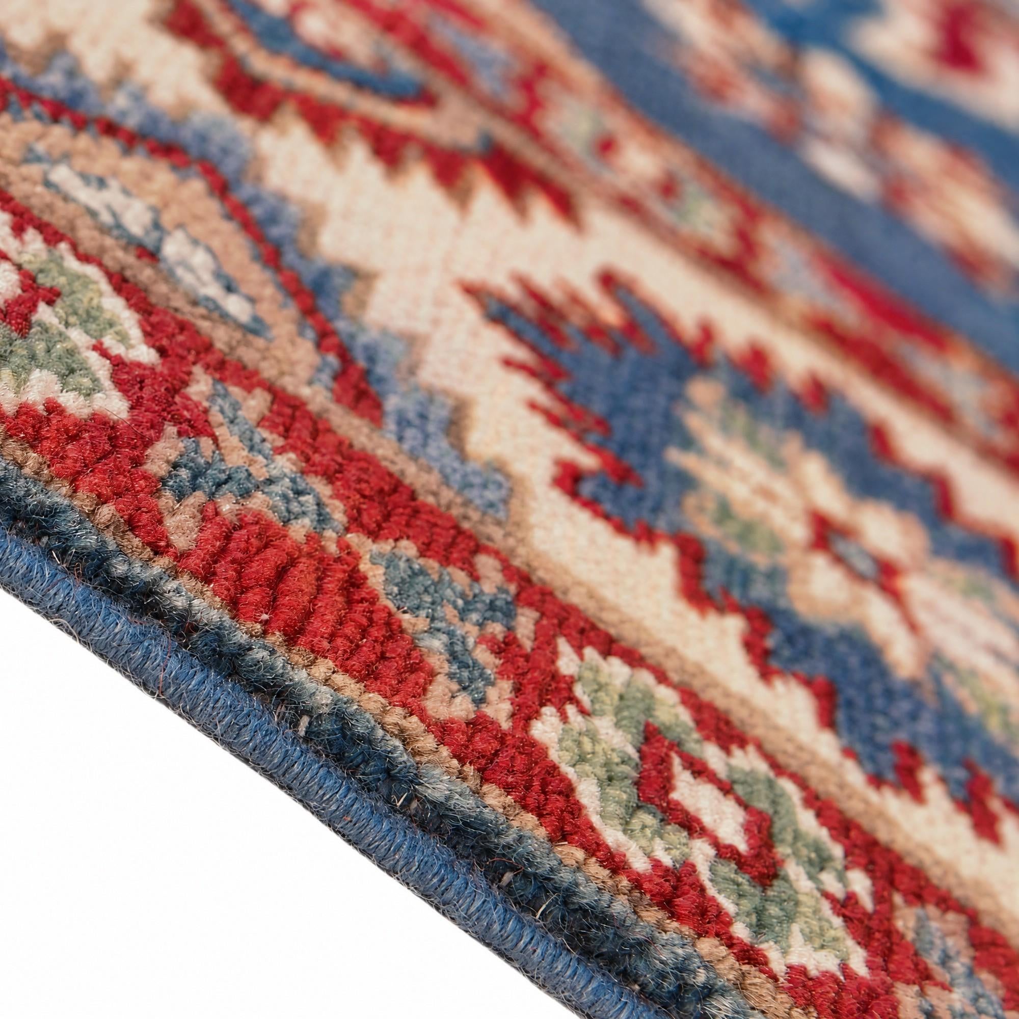 5' x 6' 5 Hand Knotted Kazak Rug