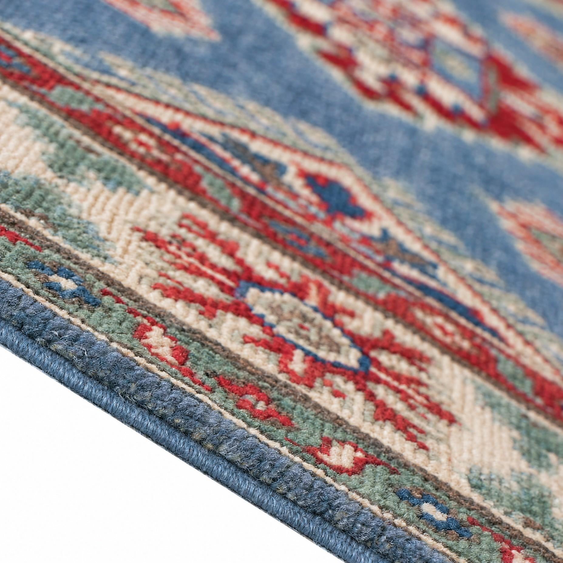 125cm x 195cm Handgeknüpft Kazak Teppich
