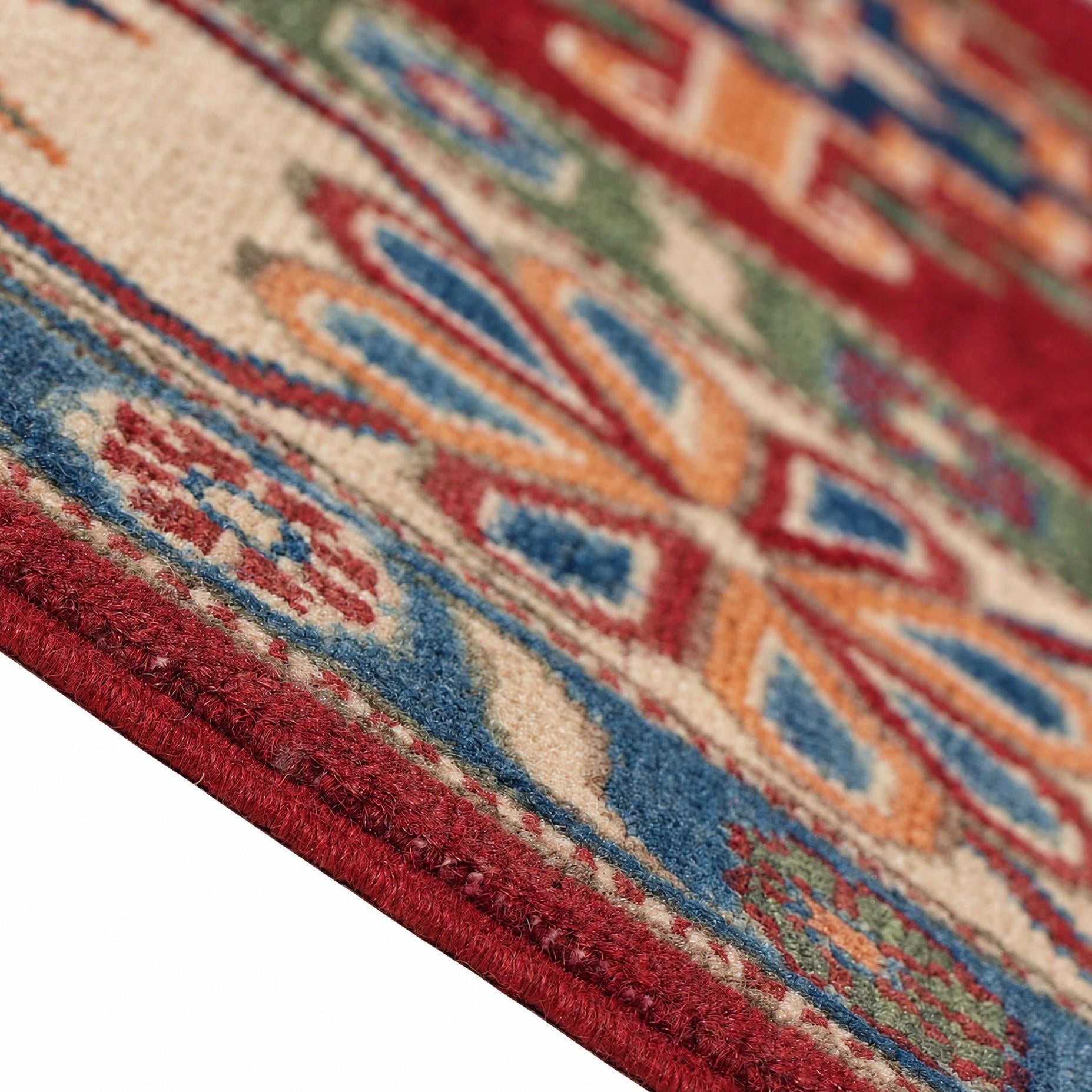 200cm x 300cm Noué main Kazak Tapis