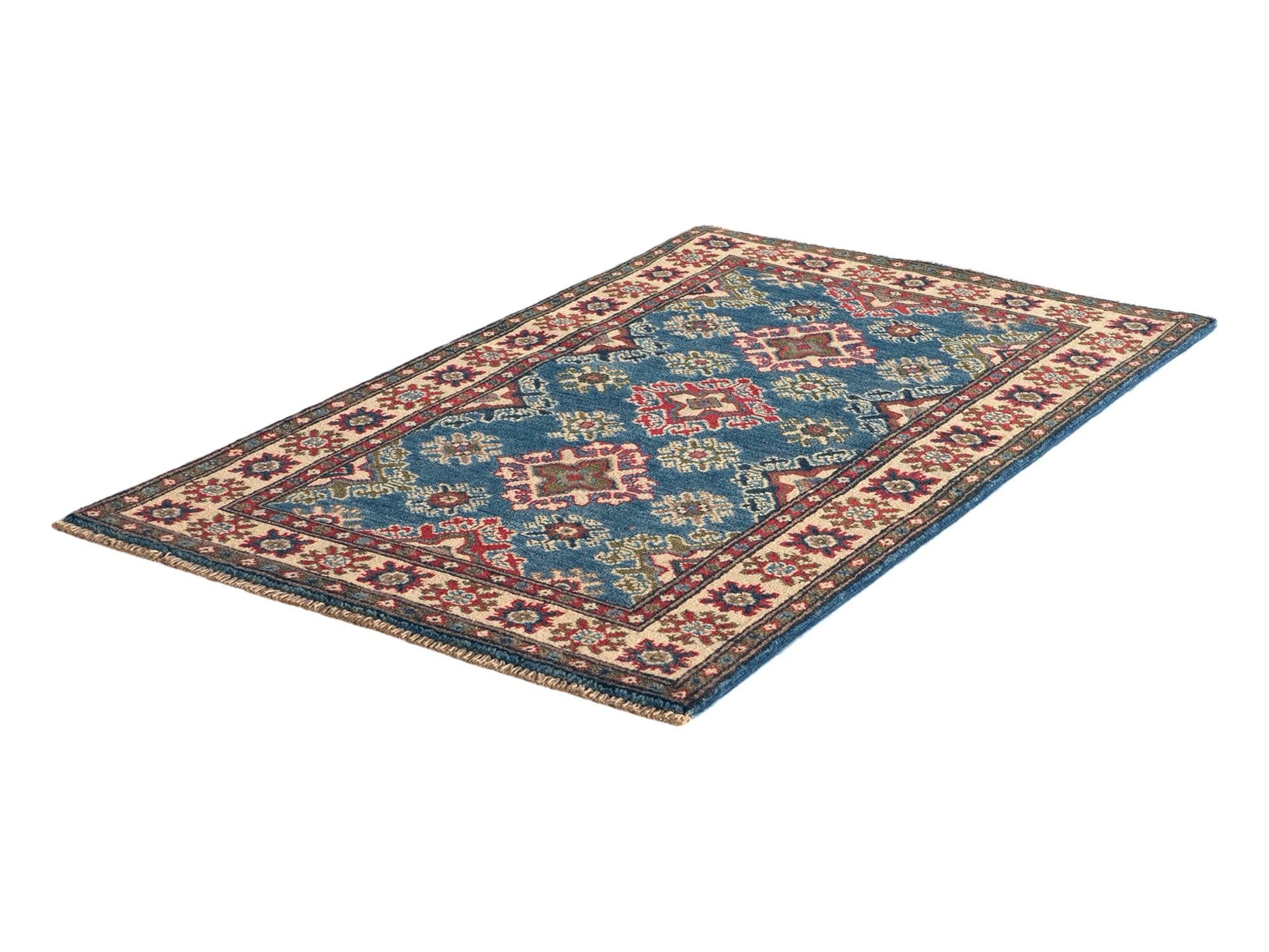 Detail image 4 of 10: 2' 6 x 4' 4 Hand Knotted Kazak Rug