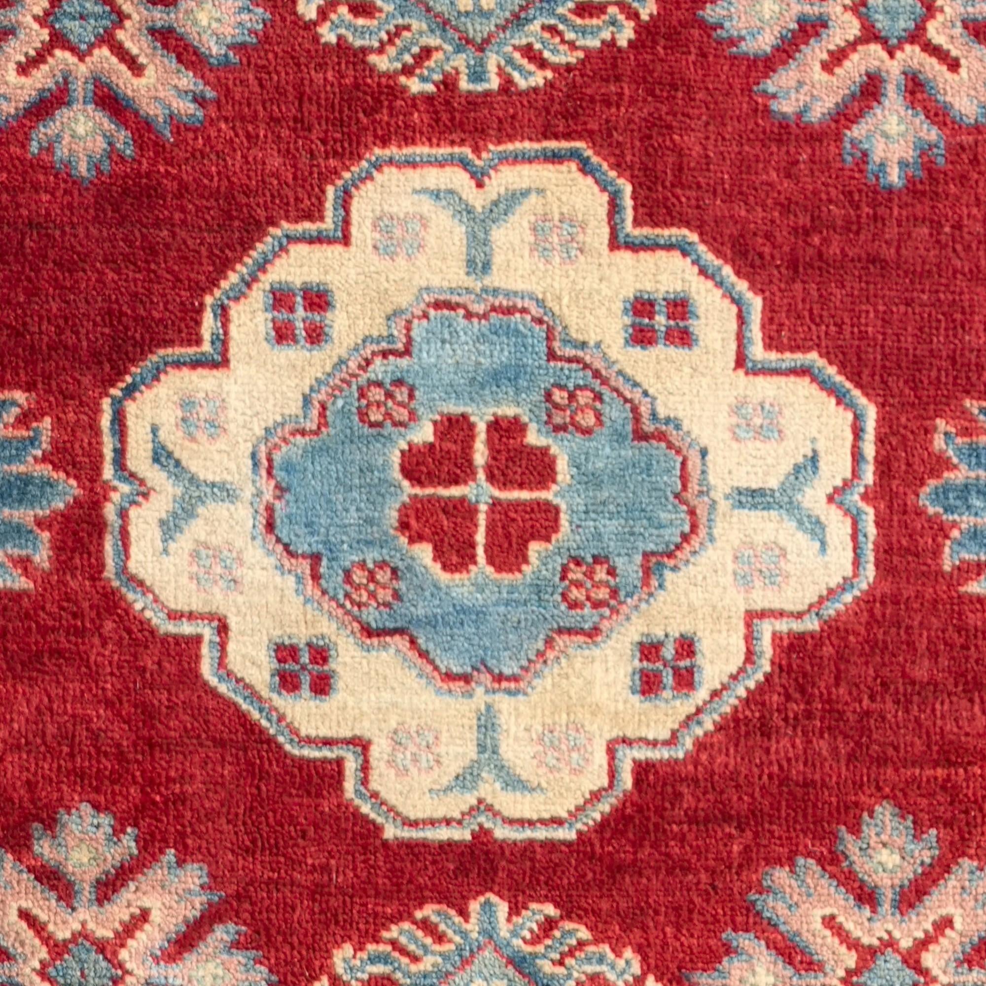 Detail image 10 of 10: 4' 11 x 6' 9 Hand Knotted Kazak Rug