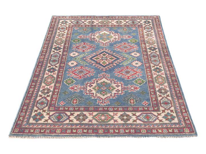 3' 3 x 4' 10 Hand Knotted Kazak Rug