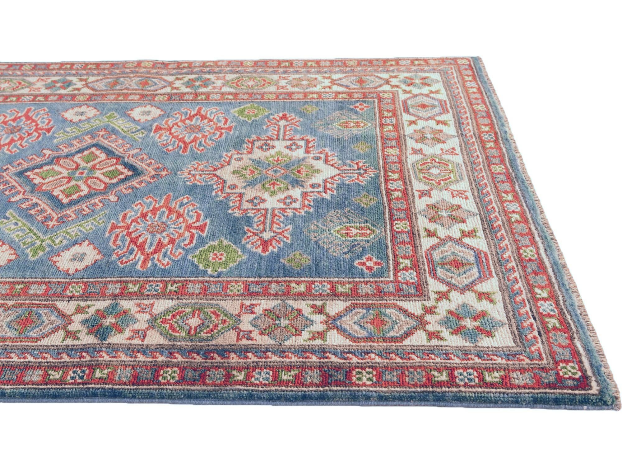 100cm x 150cm Hand Knotted Kazak Rug