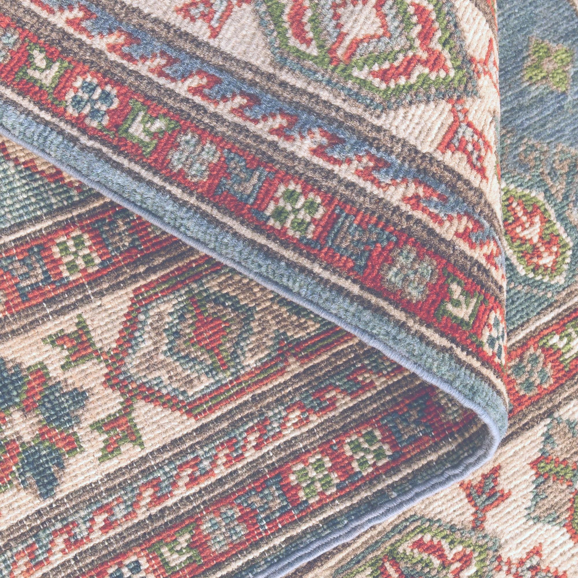 3' 3 x 4' 10 Hand Knotted Kazak Rug