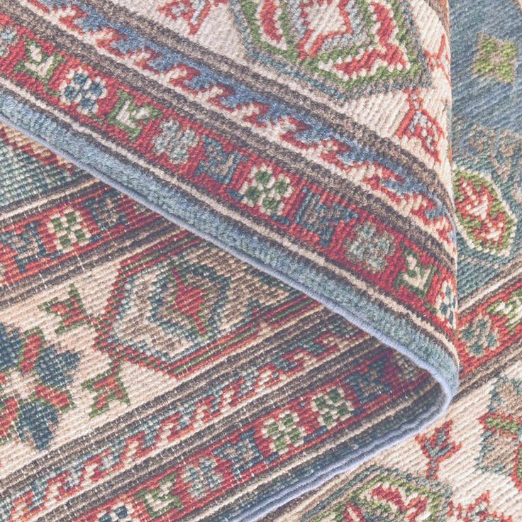 Detail image of 3' 3 x 4' 10 Hand Knotted Kazak Rug