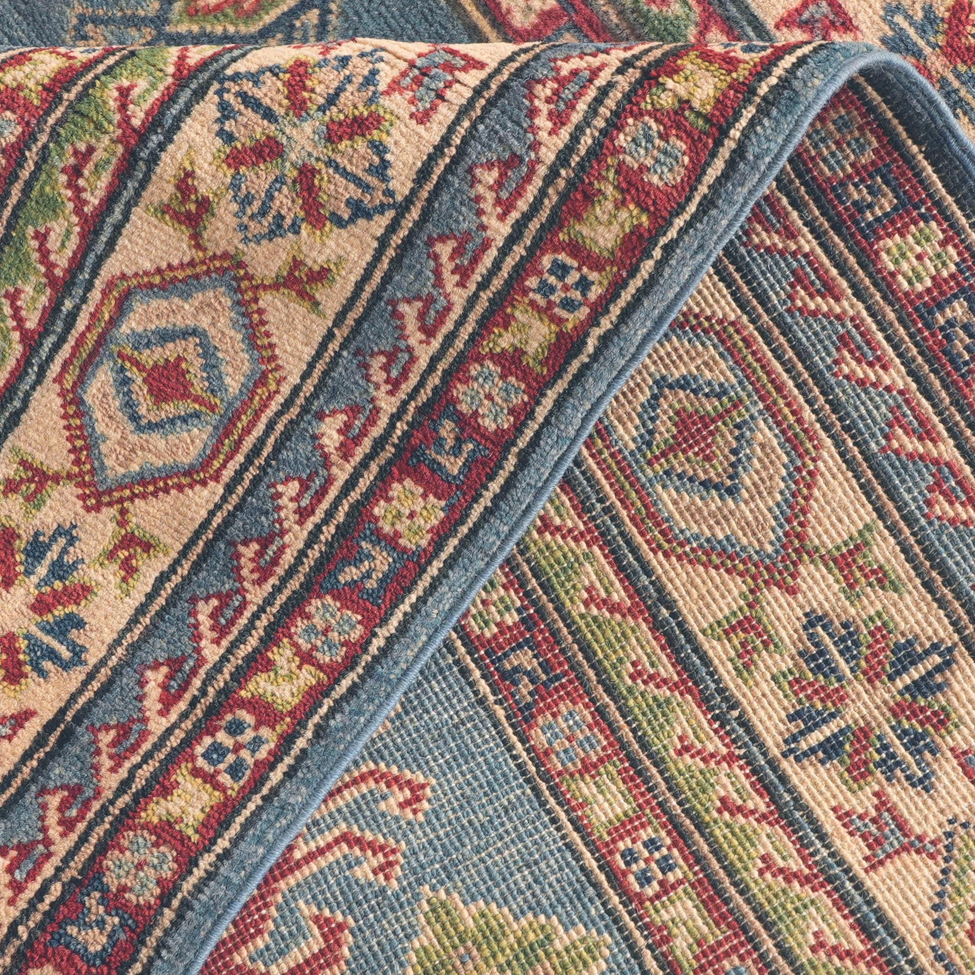 Detail image 9 of 12: 3' 10 x 6' Hand Knotted Kazak Rug