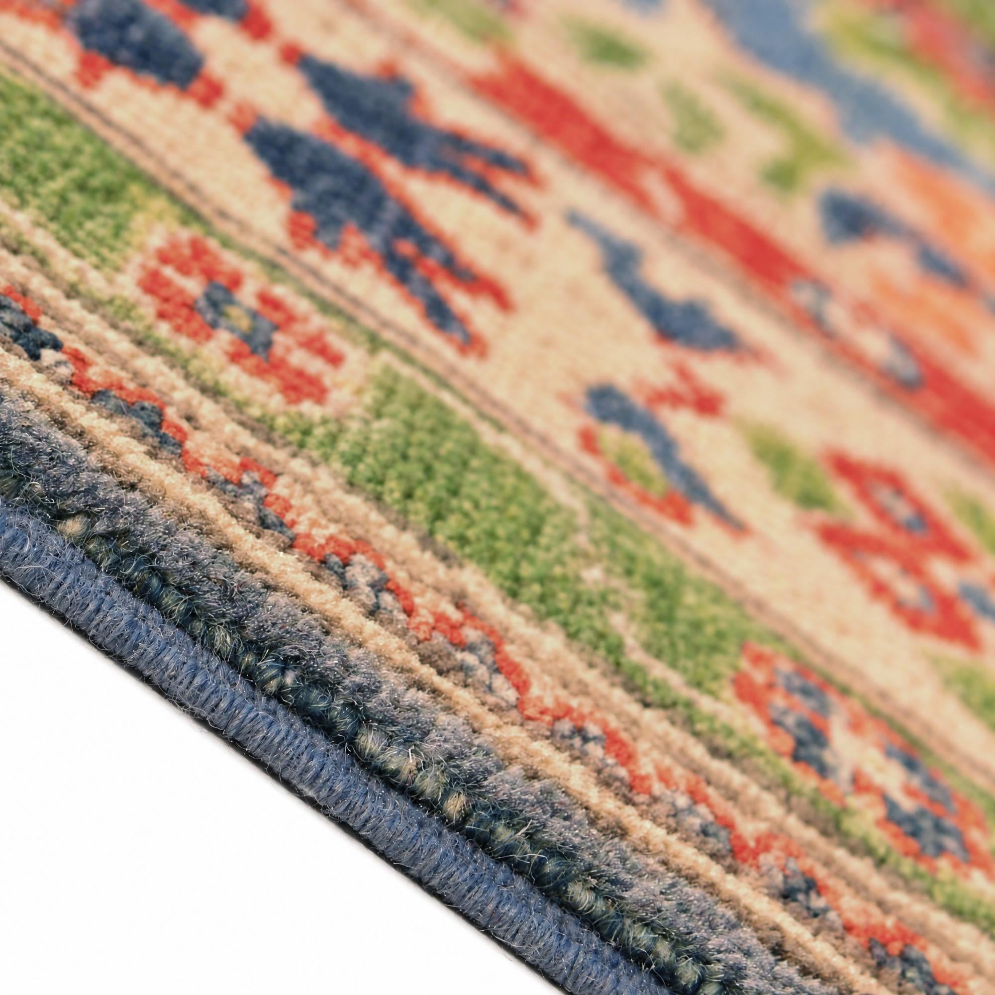 5' 1 x 7' 1 Hand Knotted Kazak Rug
