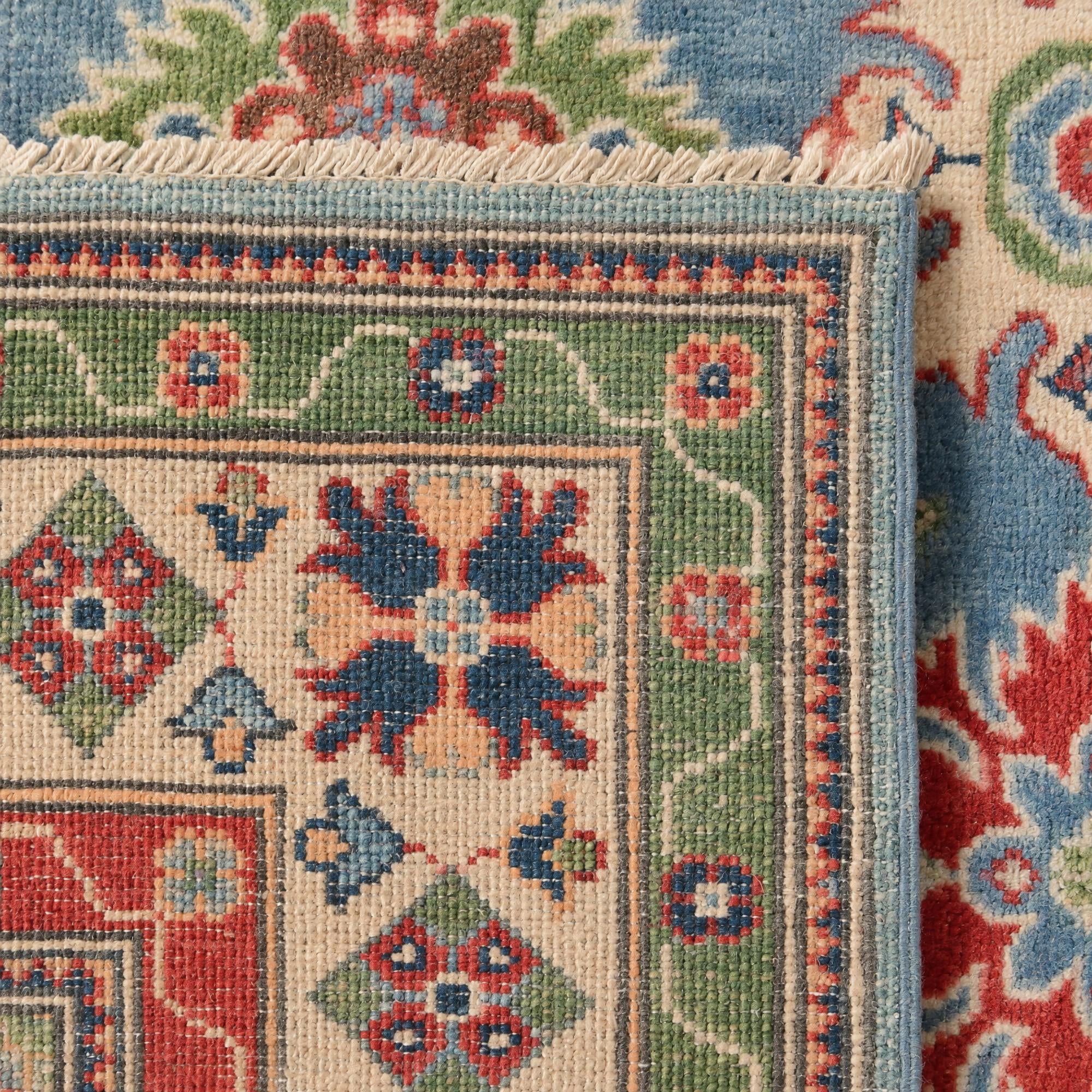 5' 1 x 7' 1 Hand Knotted Kazak Rug