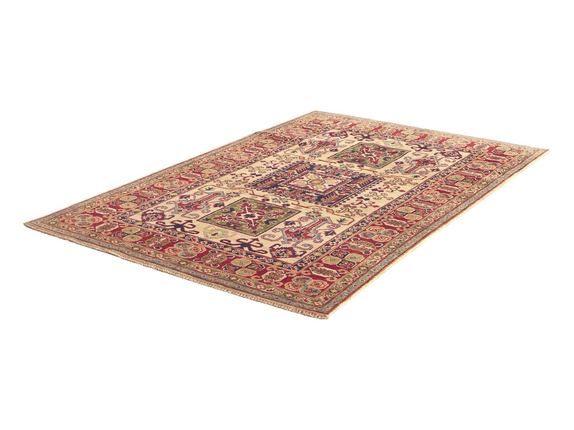 Detail image 4 of 12: 4' x 5' 11 Hand Knotted Kazak Rug