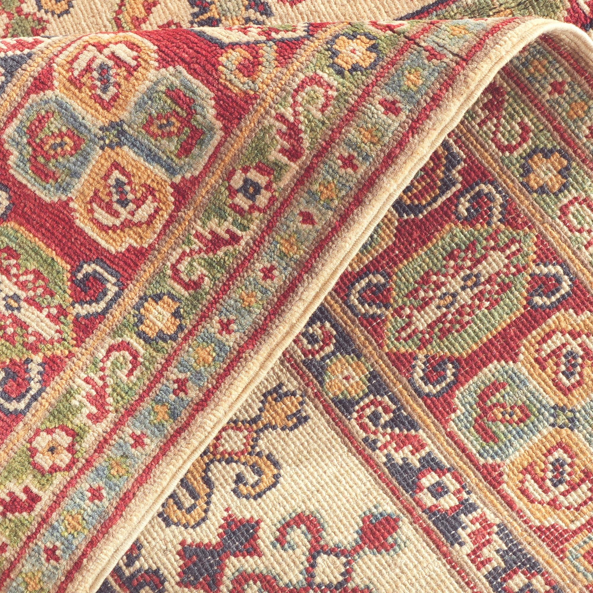 Detail image 9 of 12: 4' x 5' 11 Hand Knotted Kazak Rug
