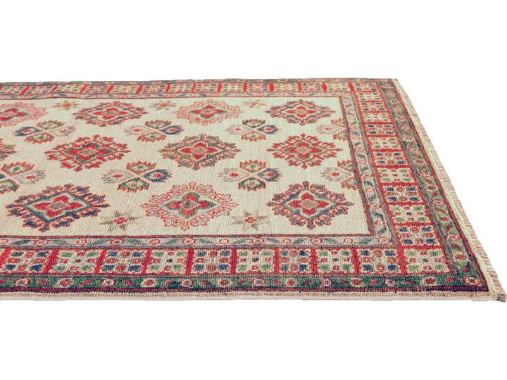 3' 3 x 5' Hand Knotted Kazak Rug