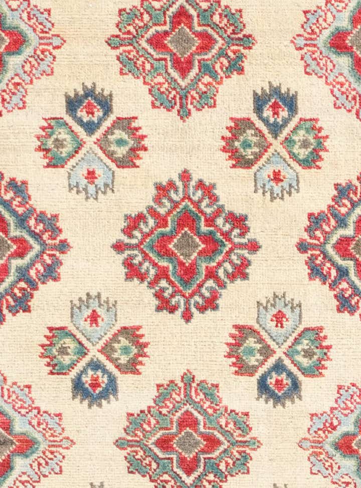 3' 3 x 5' Hand Knotted Kazak Rug