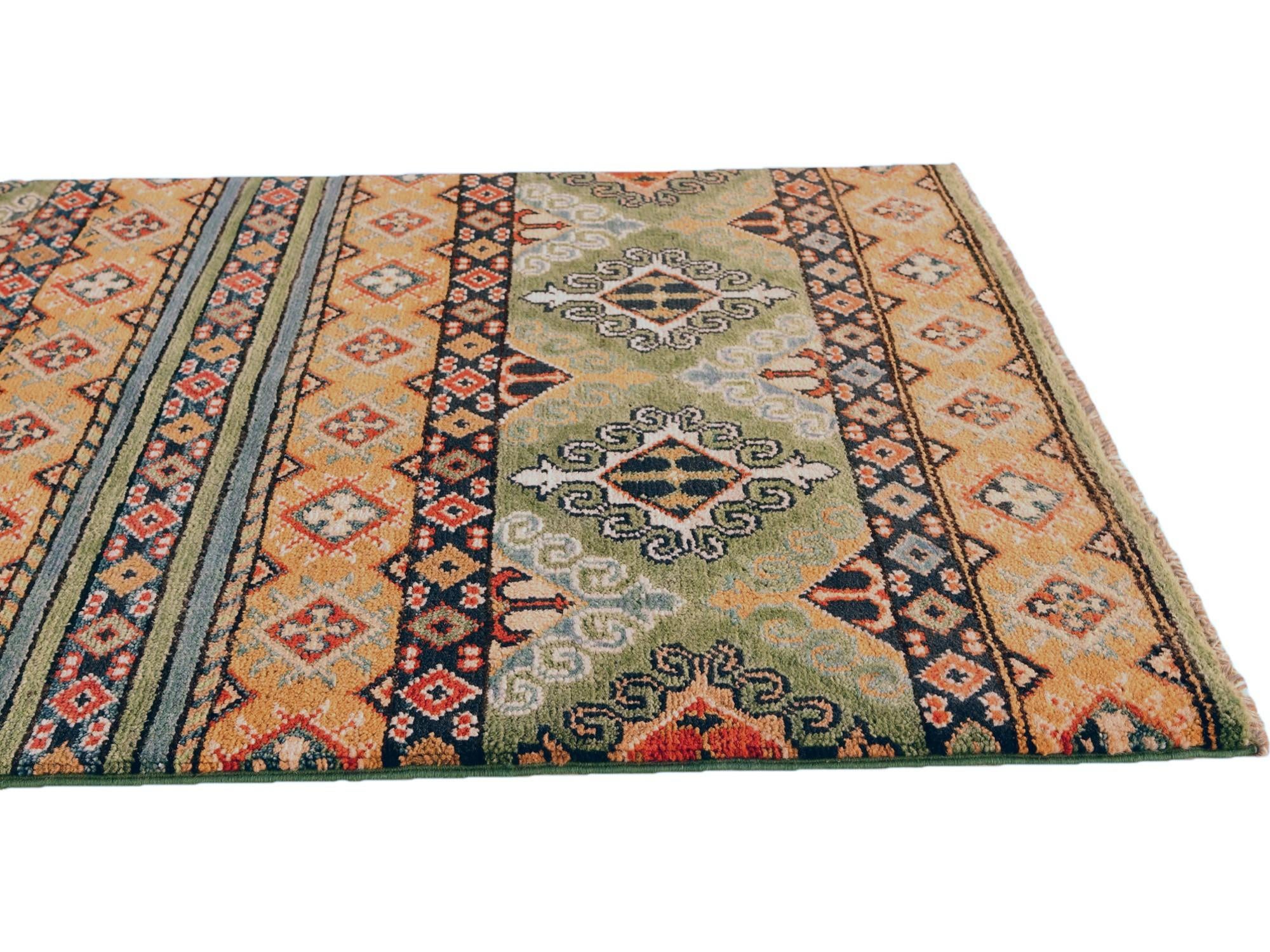 80cm x 125cm anudado a mano Kazak Alfombra