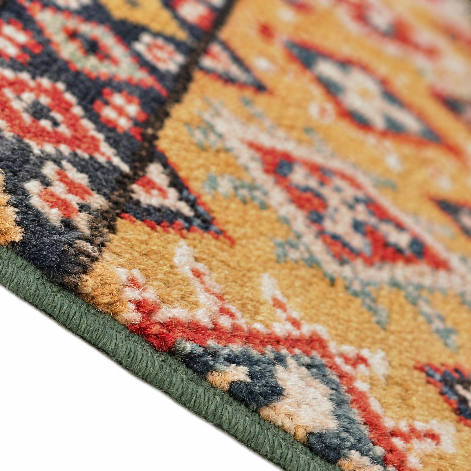 80cm x 125cm anudado a mano Kazak Alfombra